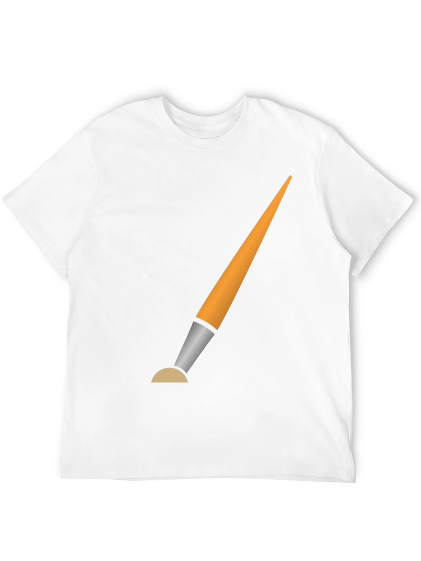Paint Brush Graphic Tee - Artistic Expression