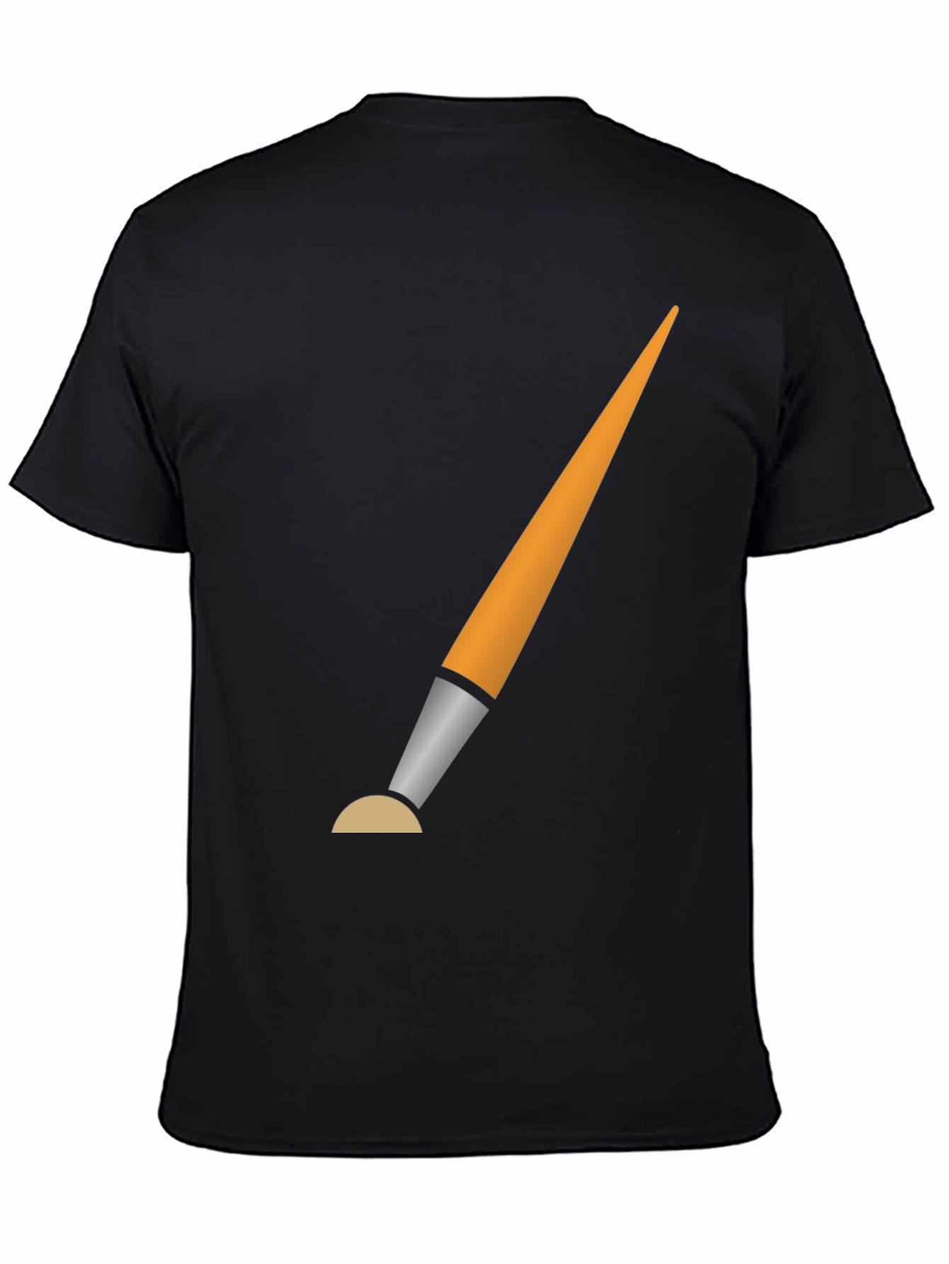 Paint Brush Graphic Tee - Artistic Expression
