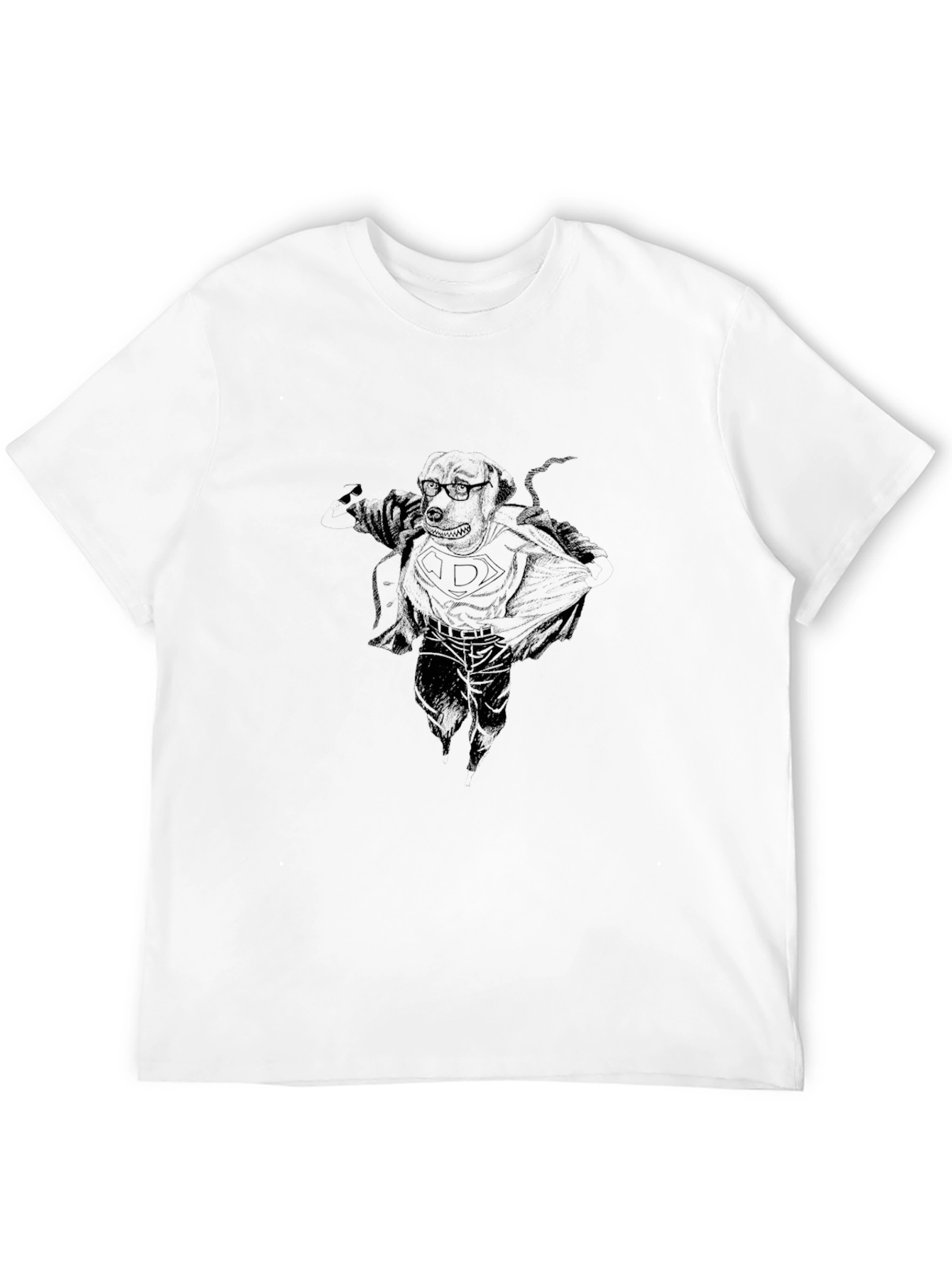 Superhero Dog T-Shirt – Cool Graphic Dog Lover Tee