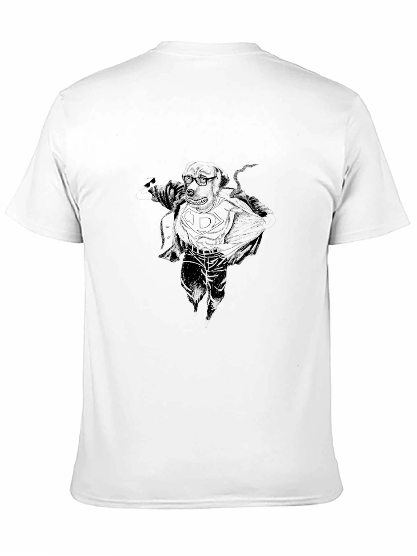 Superhero Dog T-Shirt – Cool Graphic Dog Lover Tee