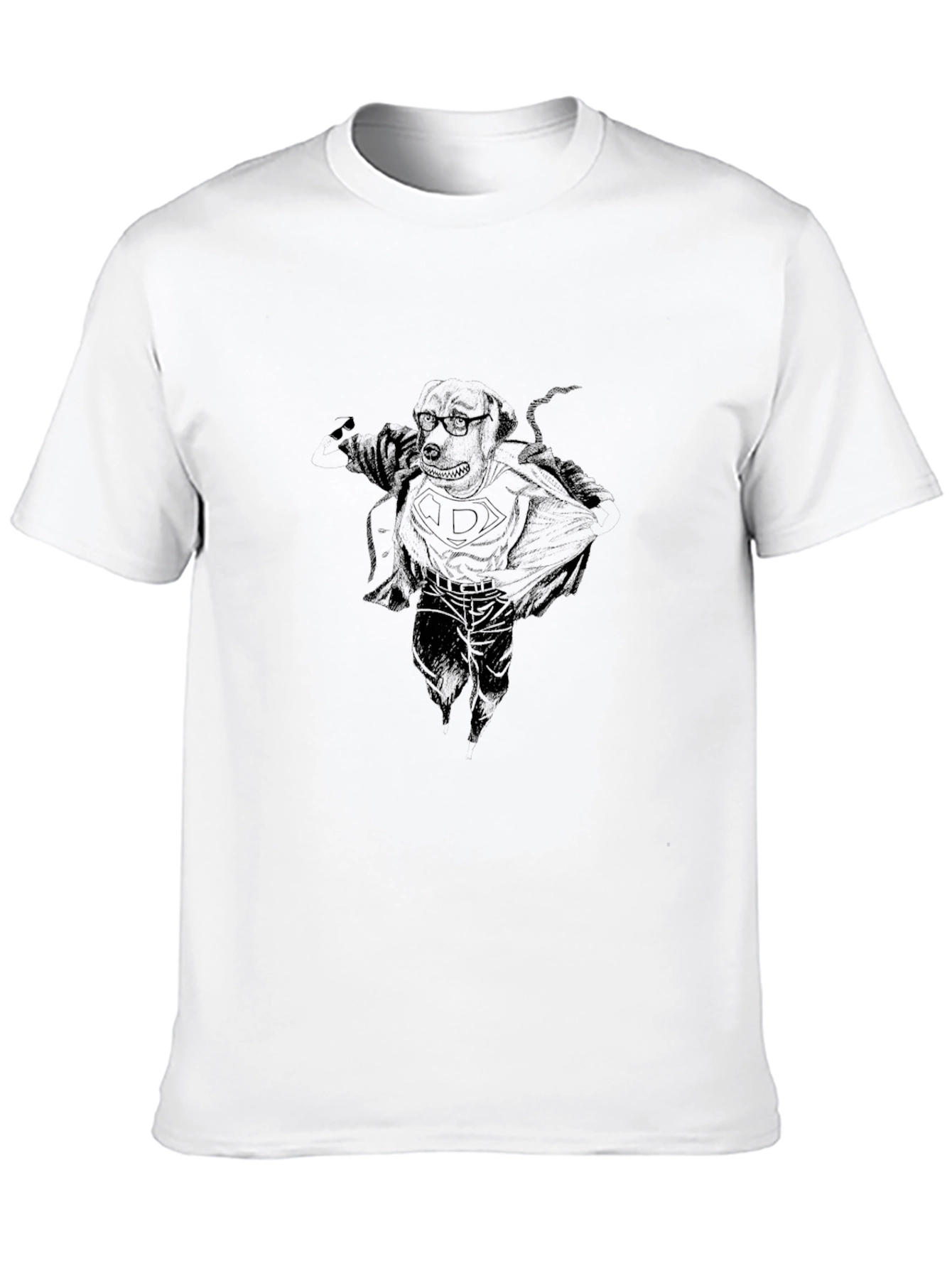 Superhero Dog T-Shirt – Cool Graphic Dog Lover Tee