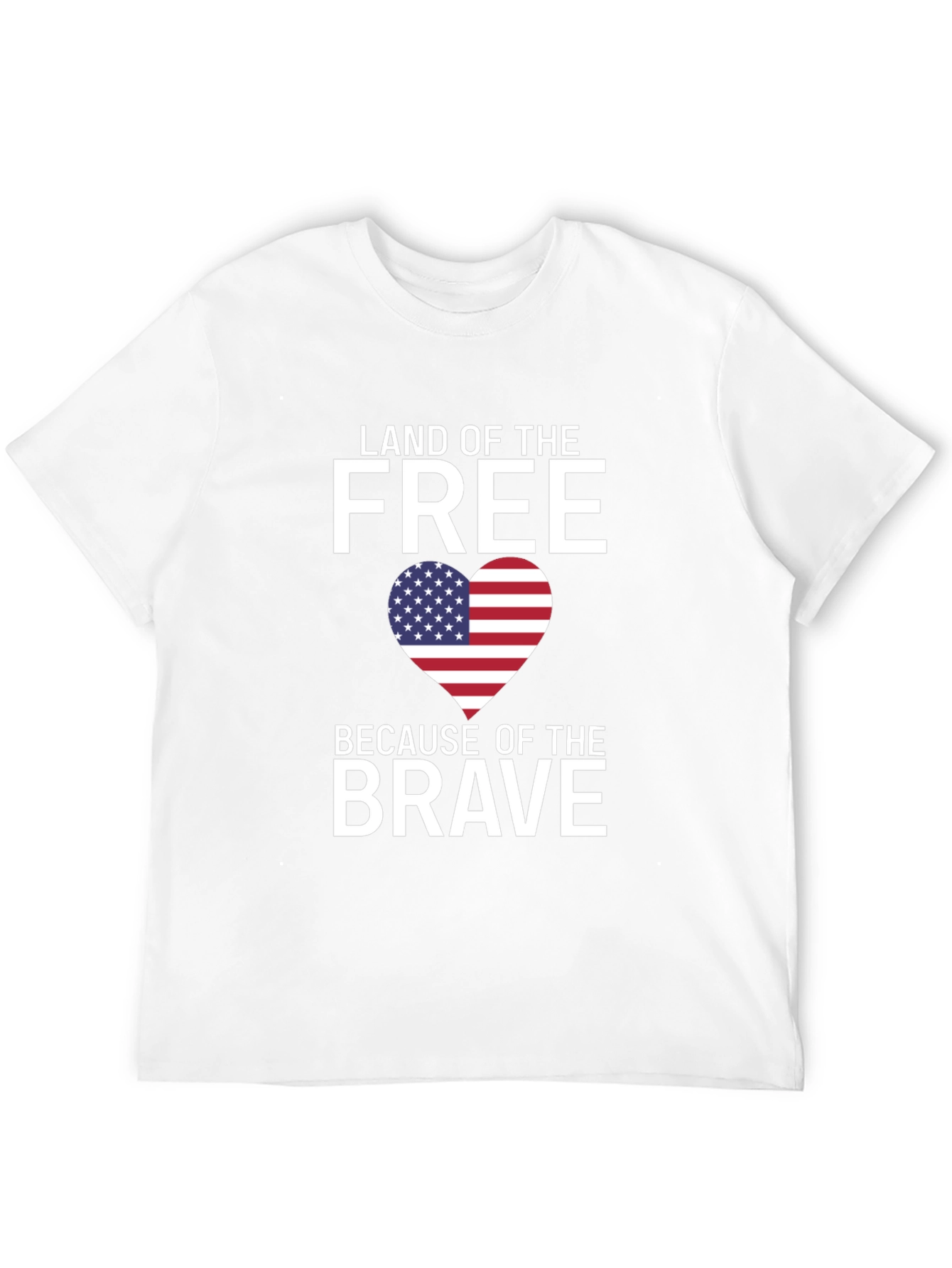 Land of the Free Patriotic T-Shirt