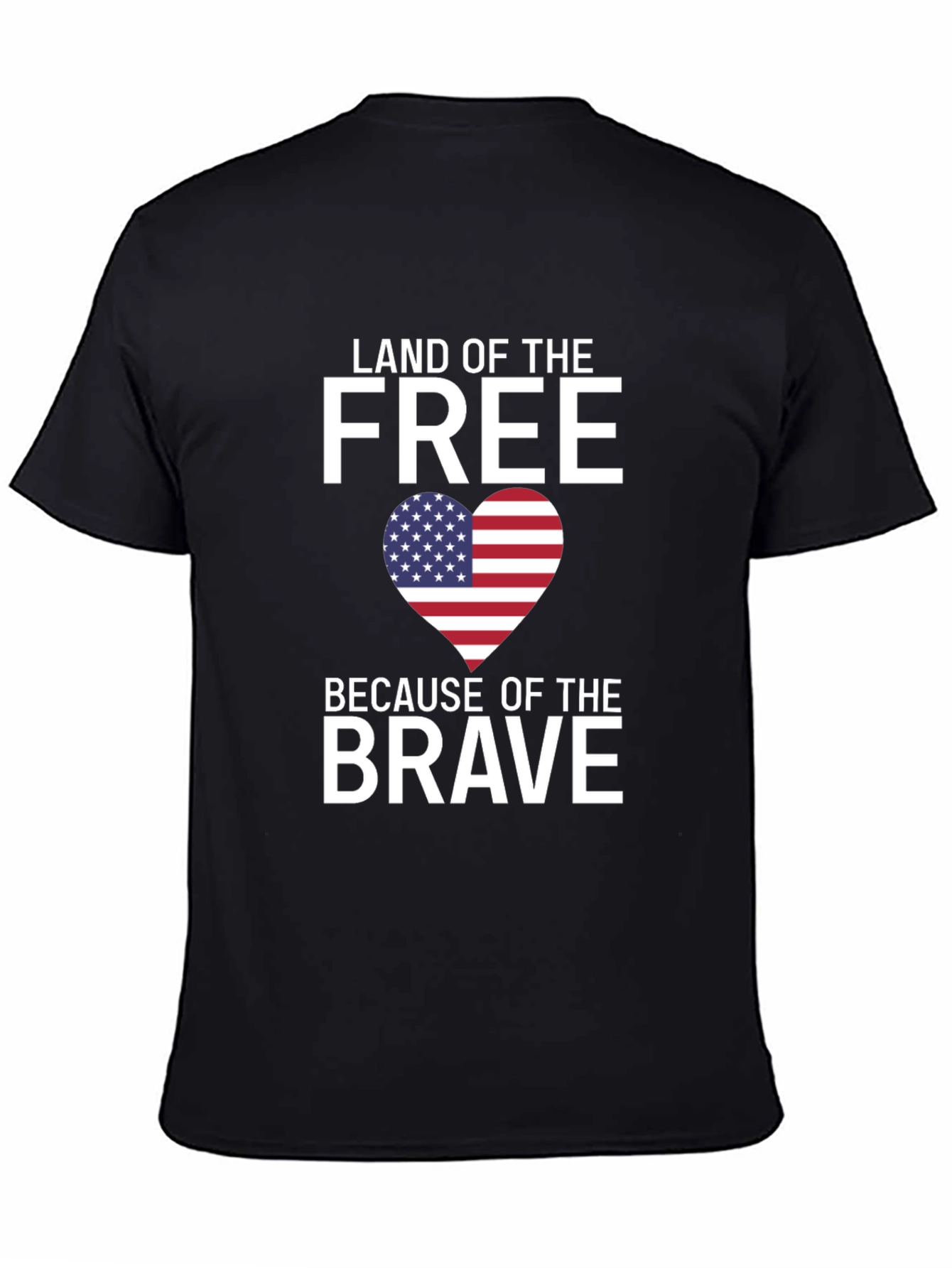 Land of the Free Patriotic T-Shirt