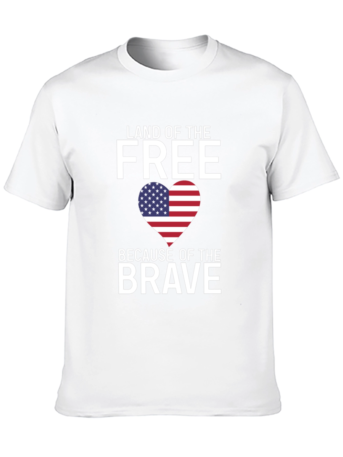 Land of the Free Patriotic T-Shirt