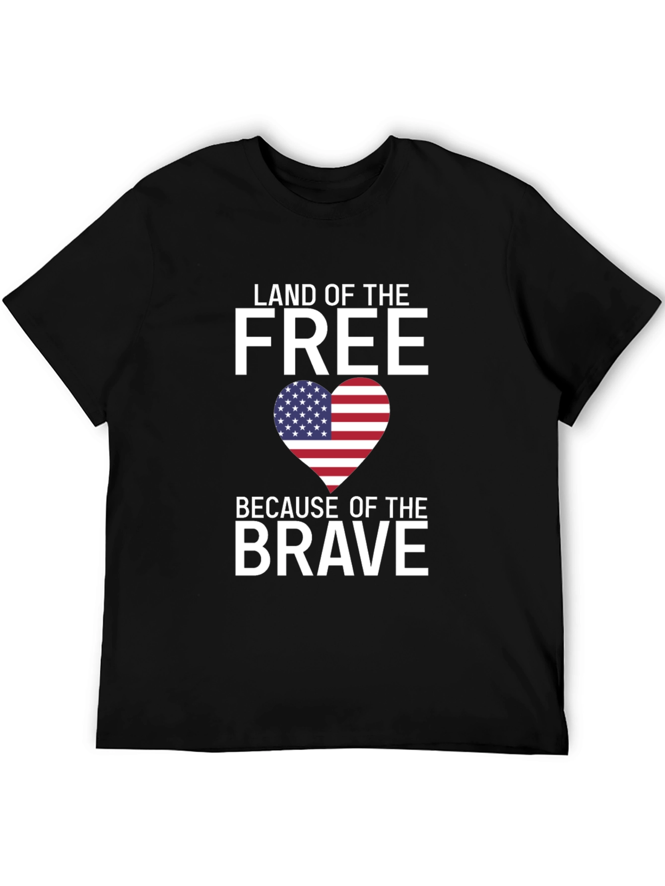 Land of the Free Patriotic T-Shirt