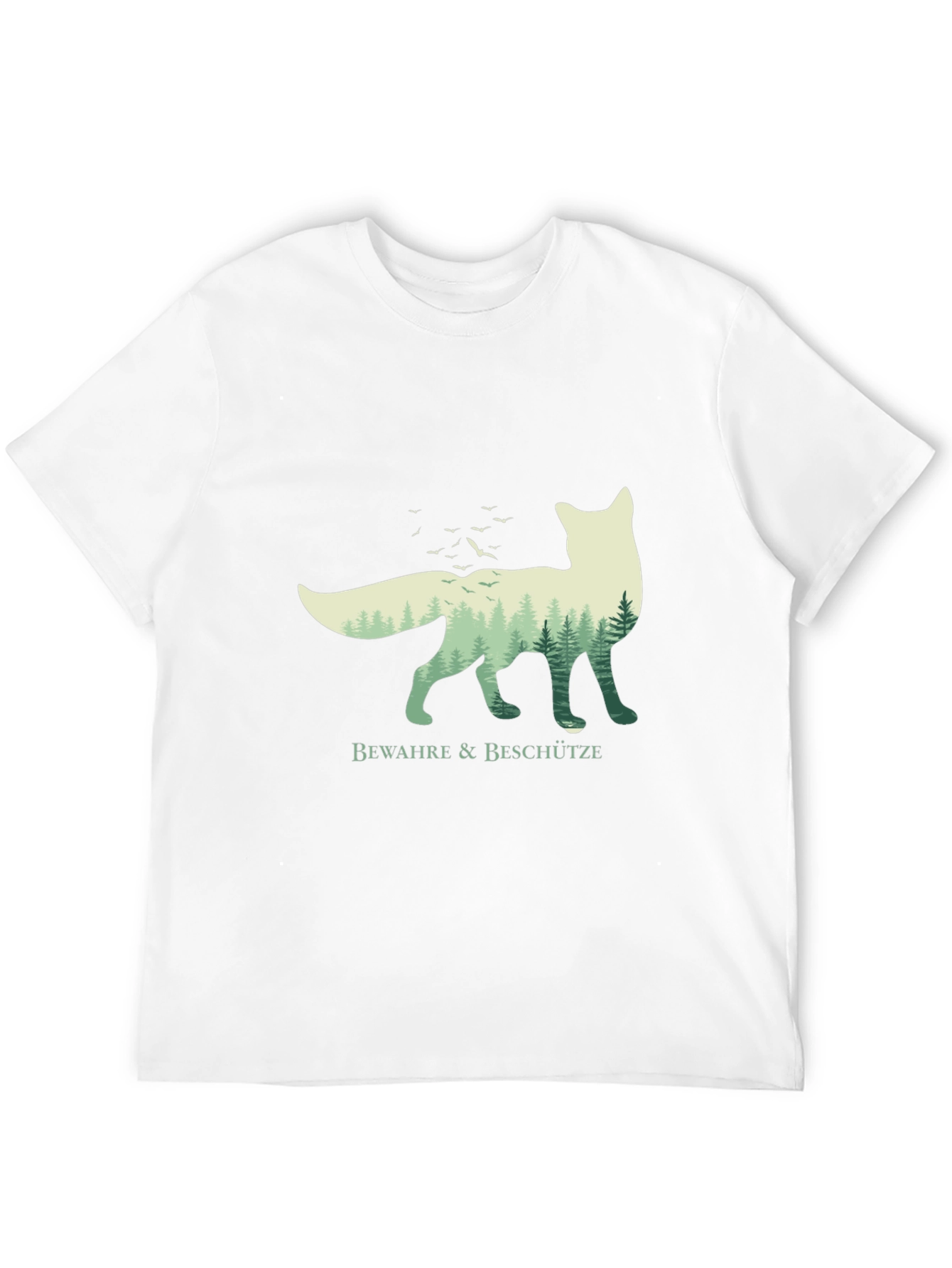 Nature Fox Graphic Tee - Bewahre & Beschütze