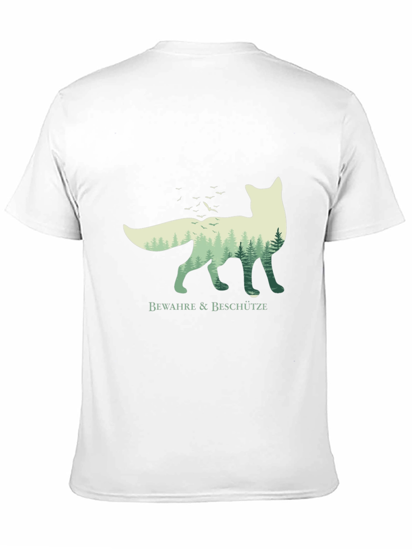 Nature Fox Graphic Tee - Bewahre & Beschütze