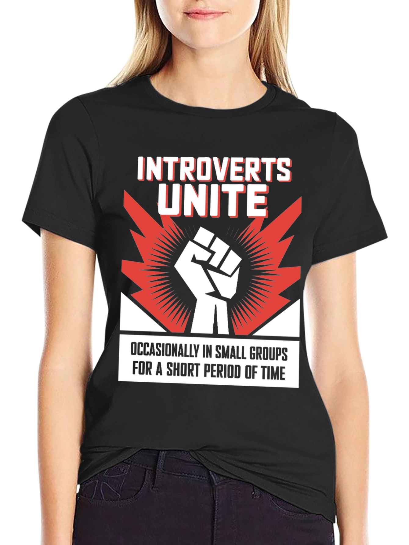 Introverts Unite Graphic T-Shirt