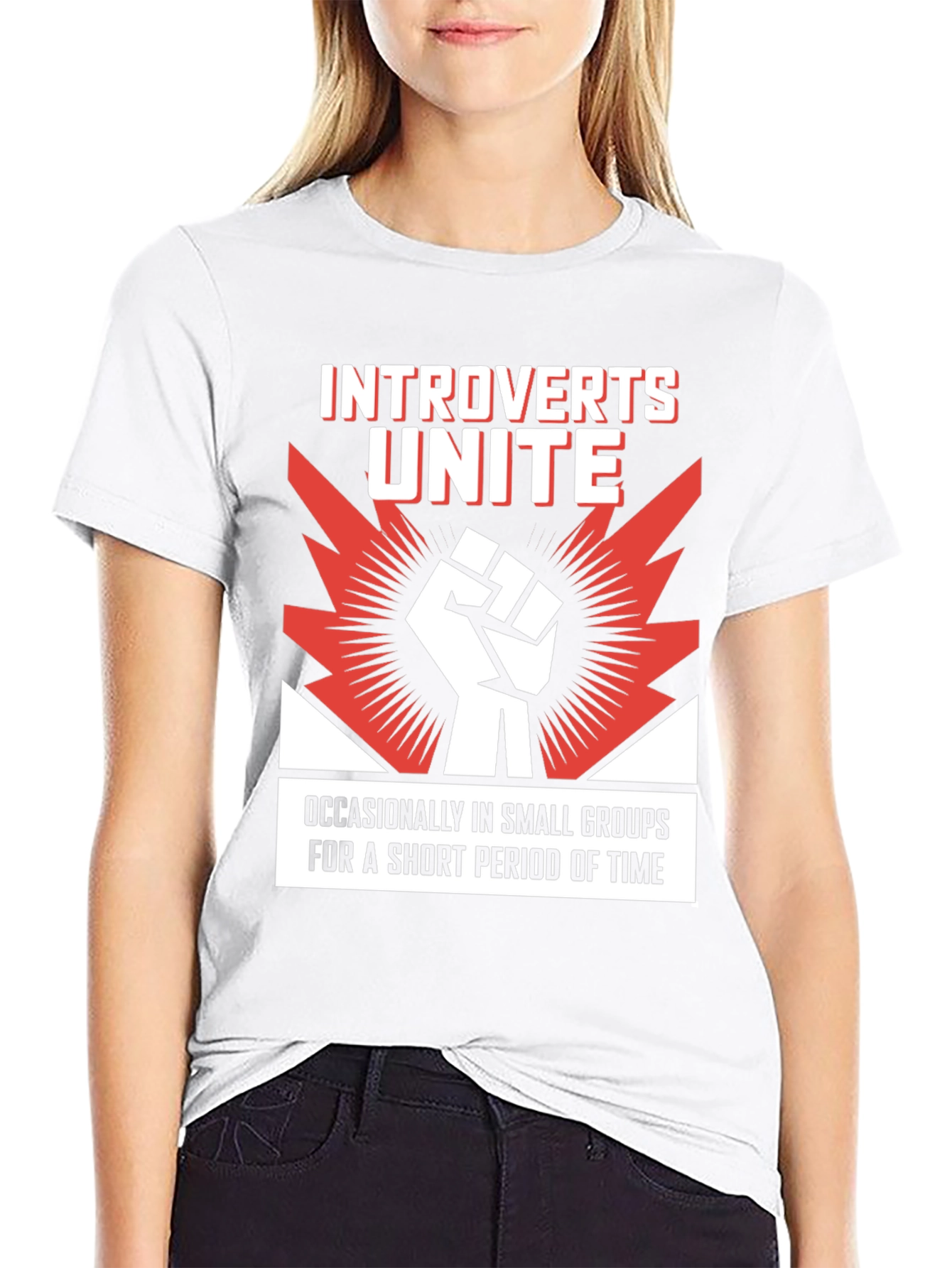 Introverts Unite Graphic T-Shirt