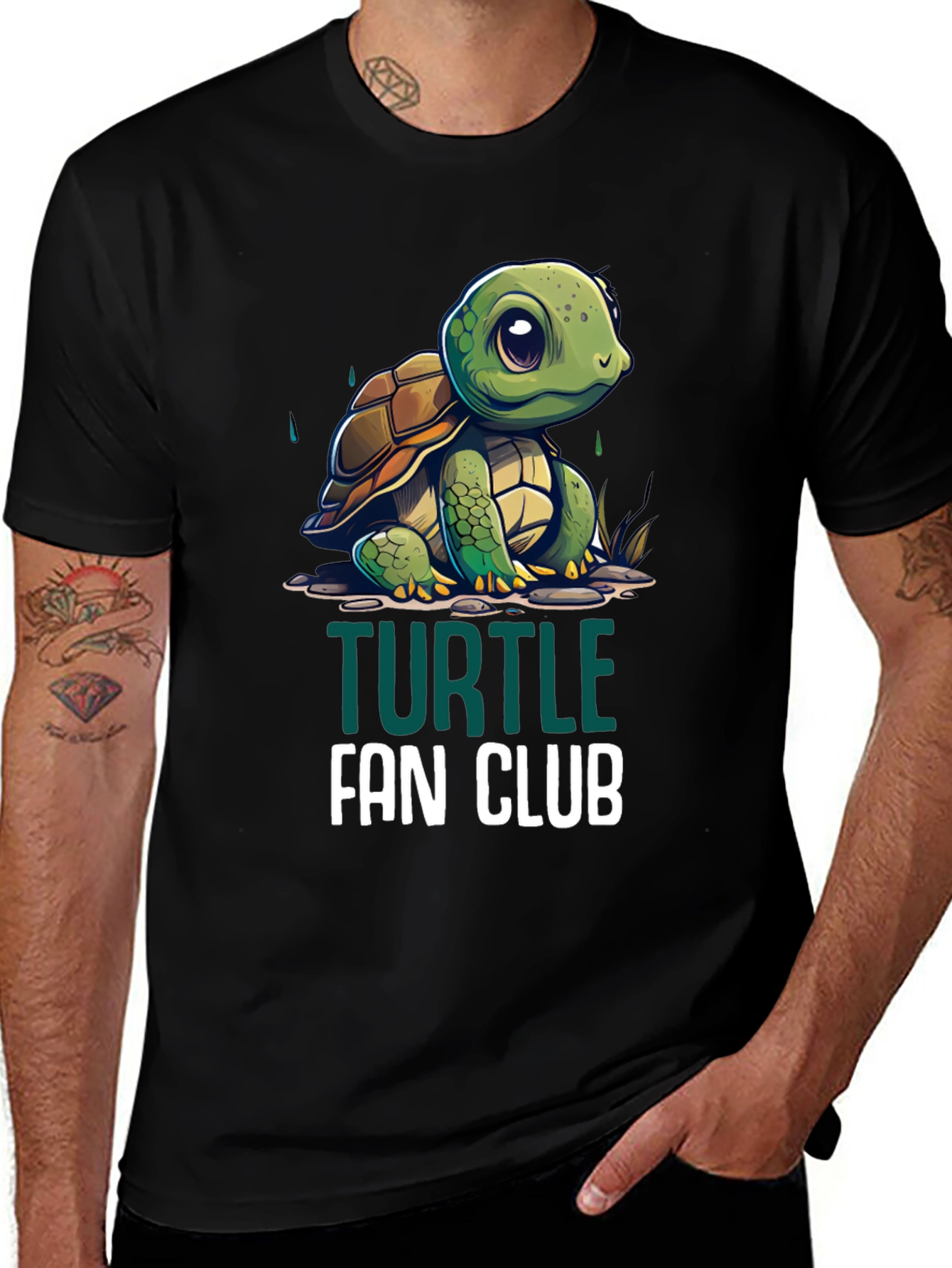 Turtle Fan Club Graphic Tee