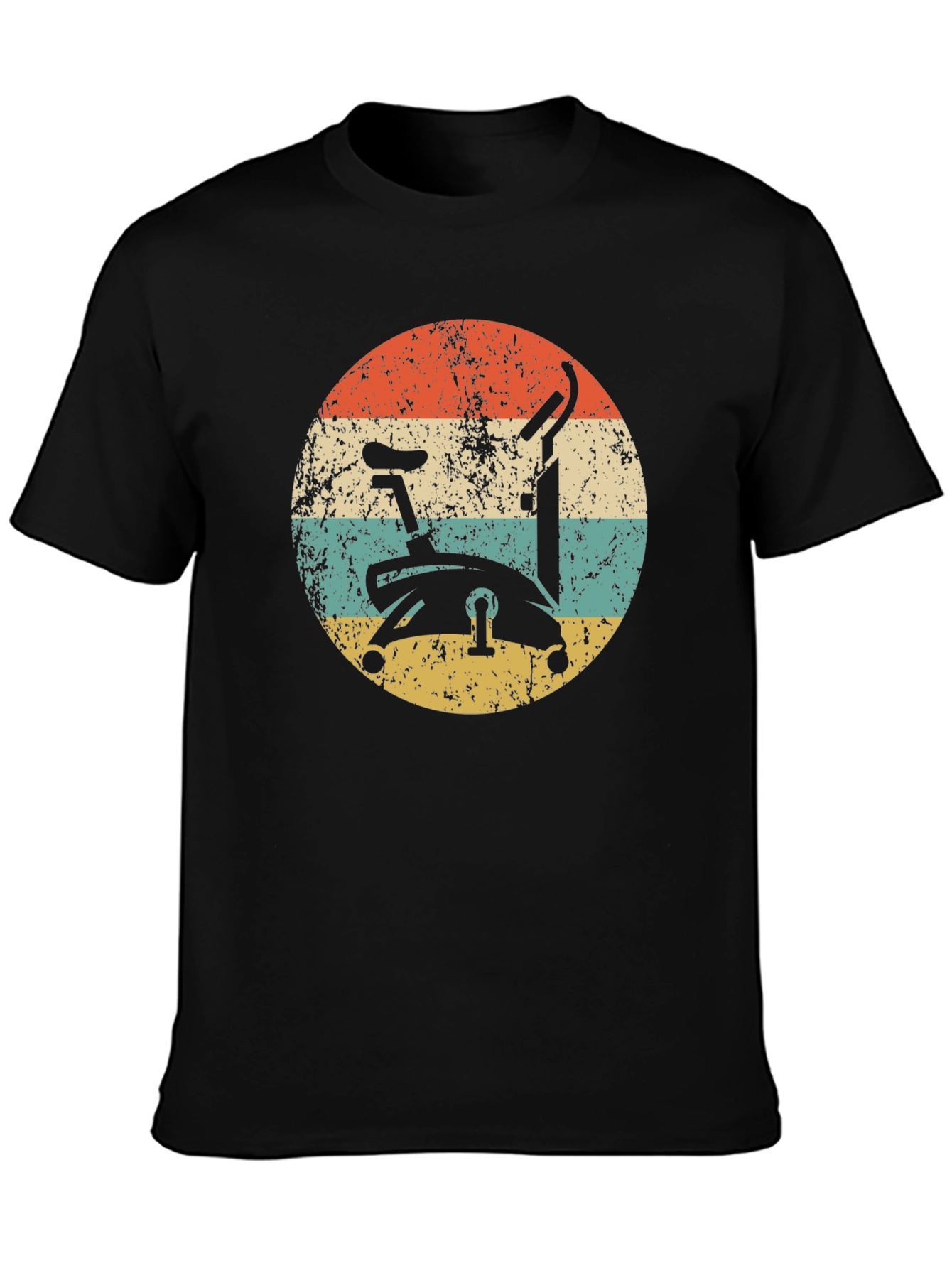 Retro Exercise Bike Graphic Tee