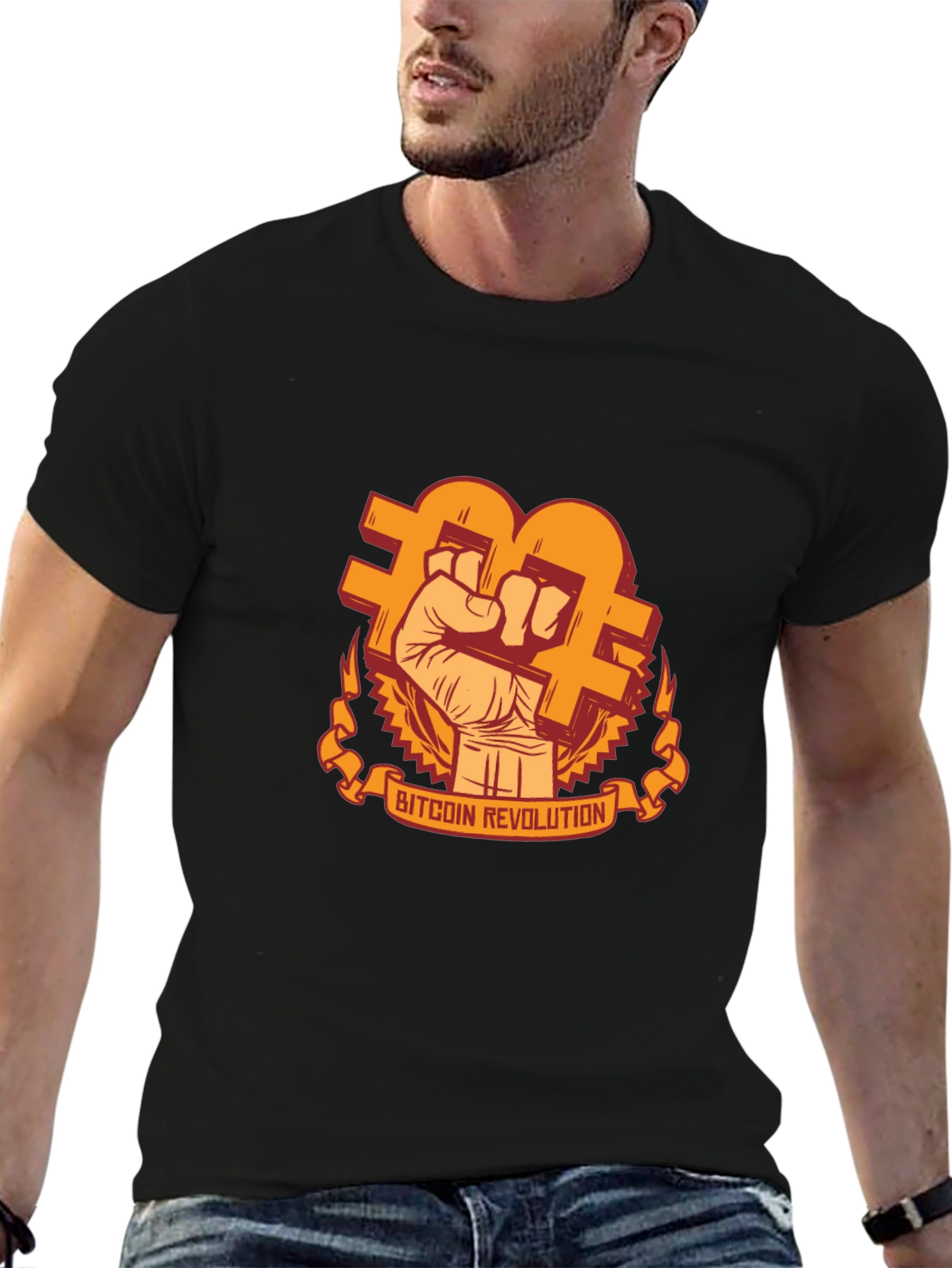 Bitcoin Revolution Graphic T-Shirt