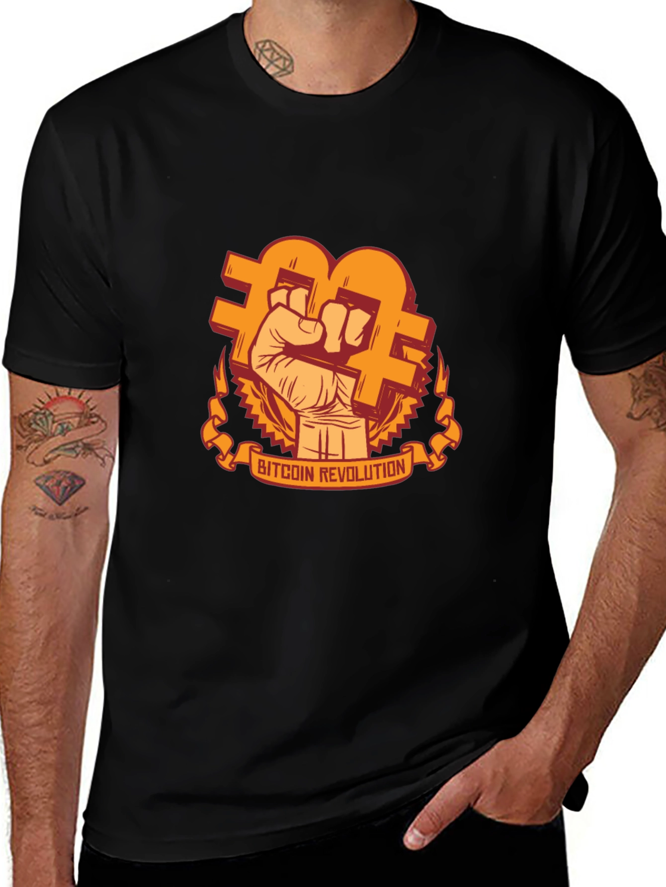Bitcoin Revolution Graphic T-Shirt