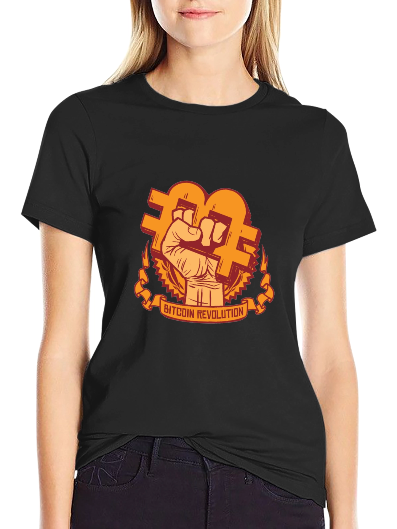 Bitcoin Revolution Graphic T-Shirt