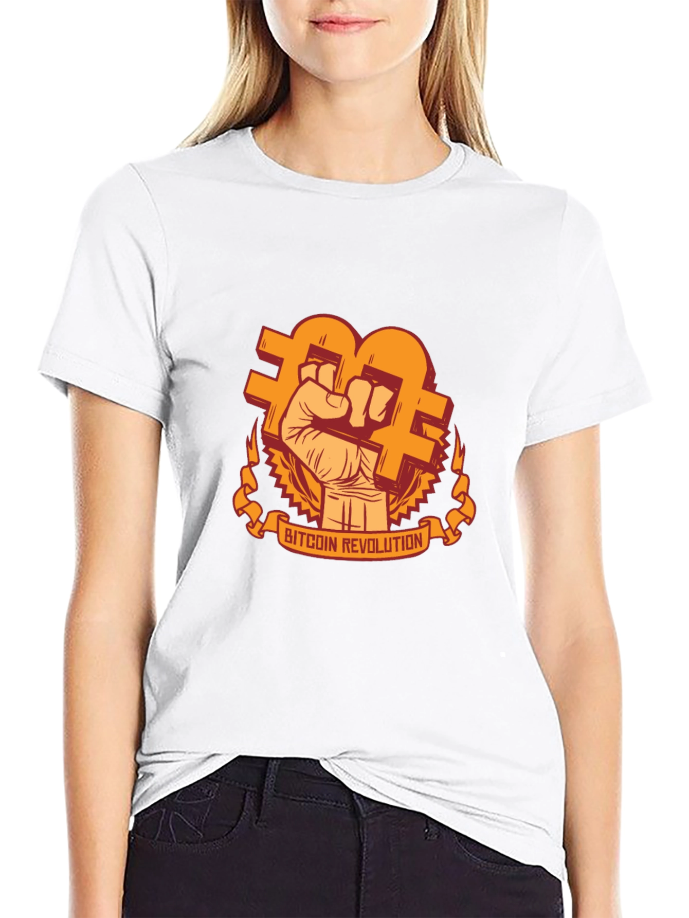 Bitcoin Revolution Graphic T-Shirt