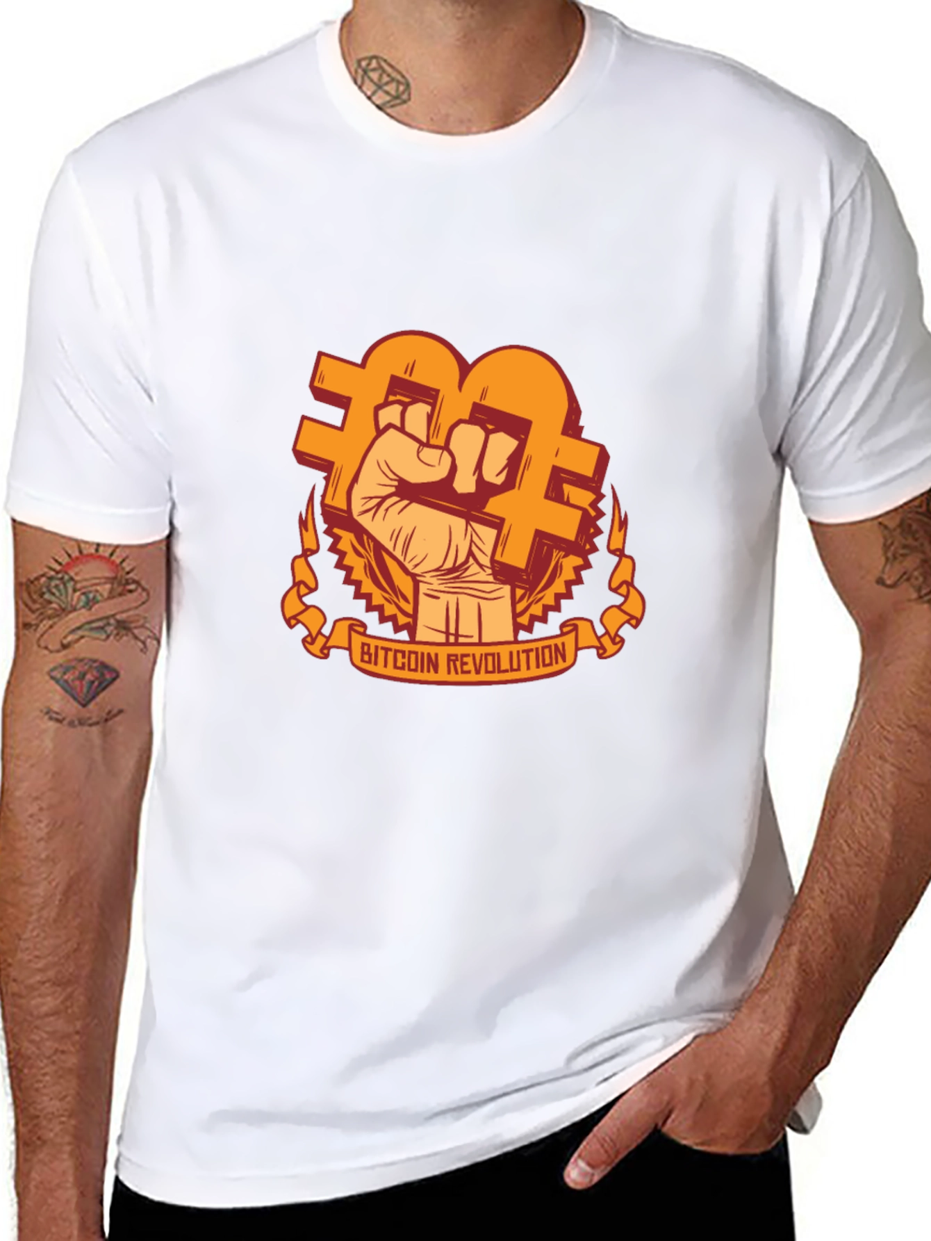 Bitcoin Revolution Graphic T-Shirt