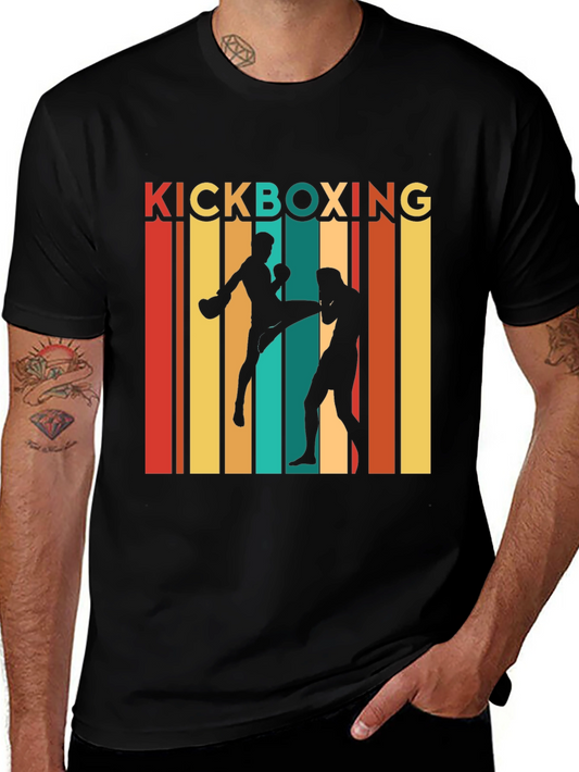 Kickboxing Retro Graphic Tee