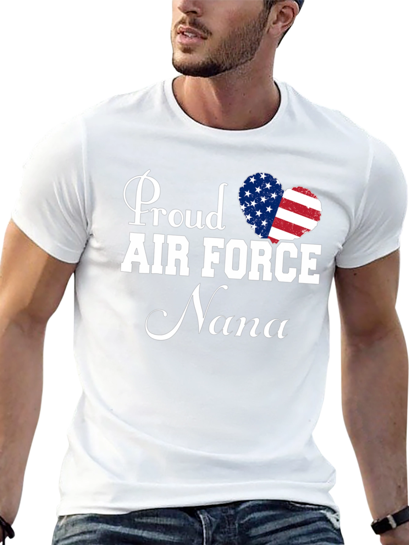 Proud Air Force Nana T-Shirt