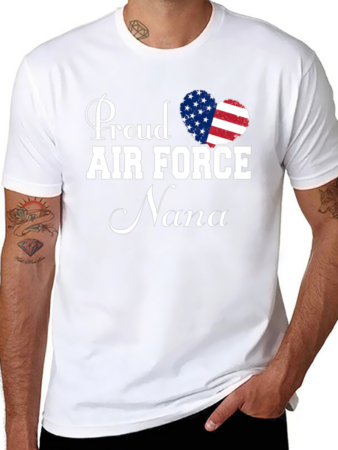 Proud Air Force Nana T-Shirt