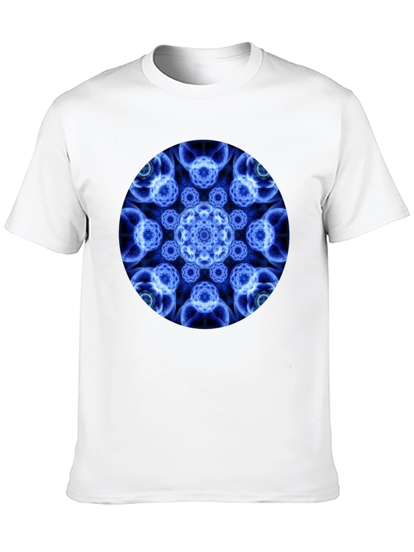 Geometric Mandala Black T-Shirt