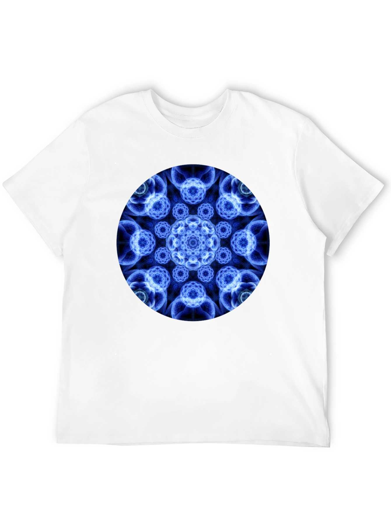 Geometric Mandala Black T-Shirt