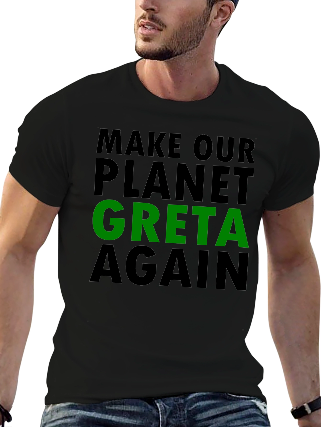 Make Our Planet Greta Again Graphic Tee