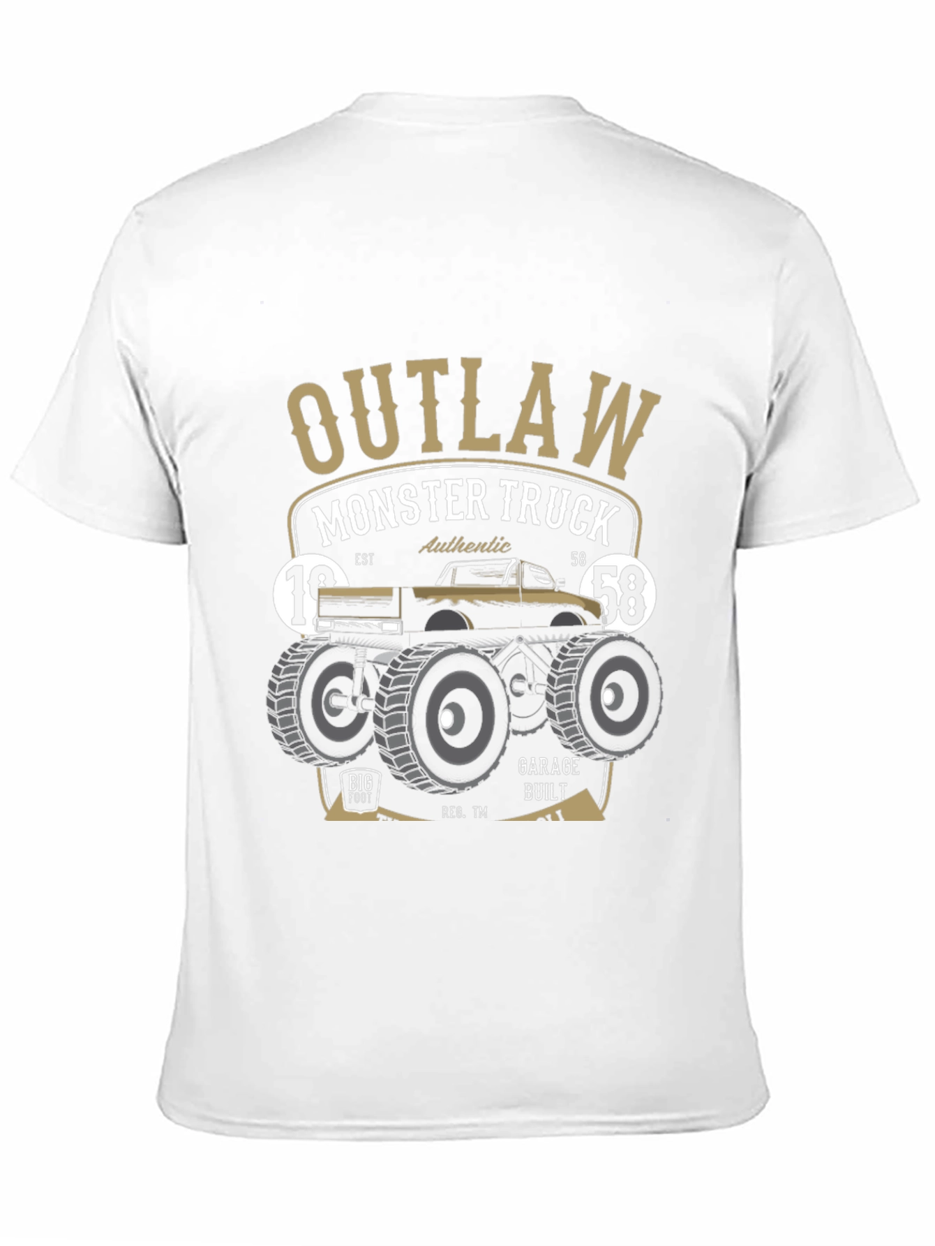 Outlaw Monster Truck Graphic Tee