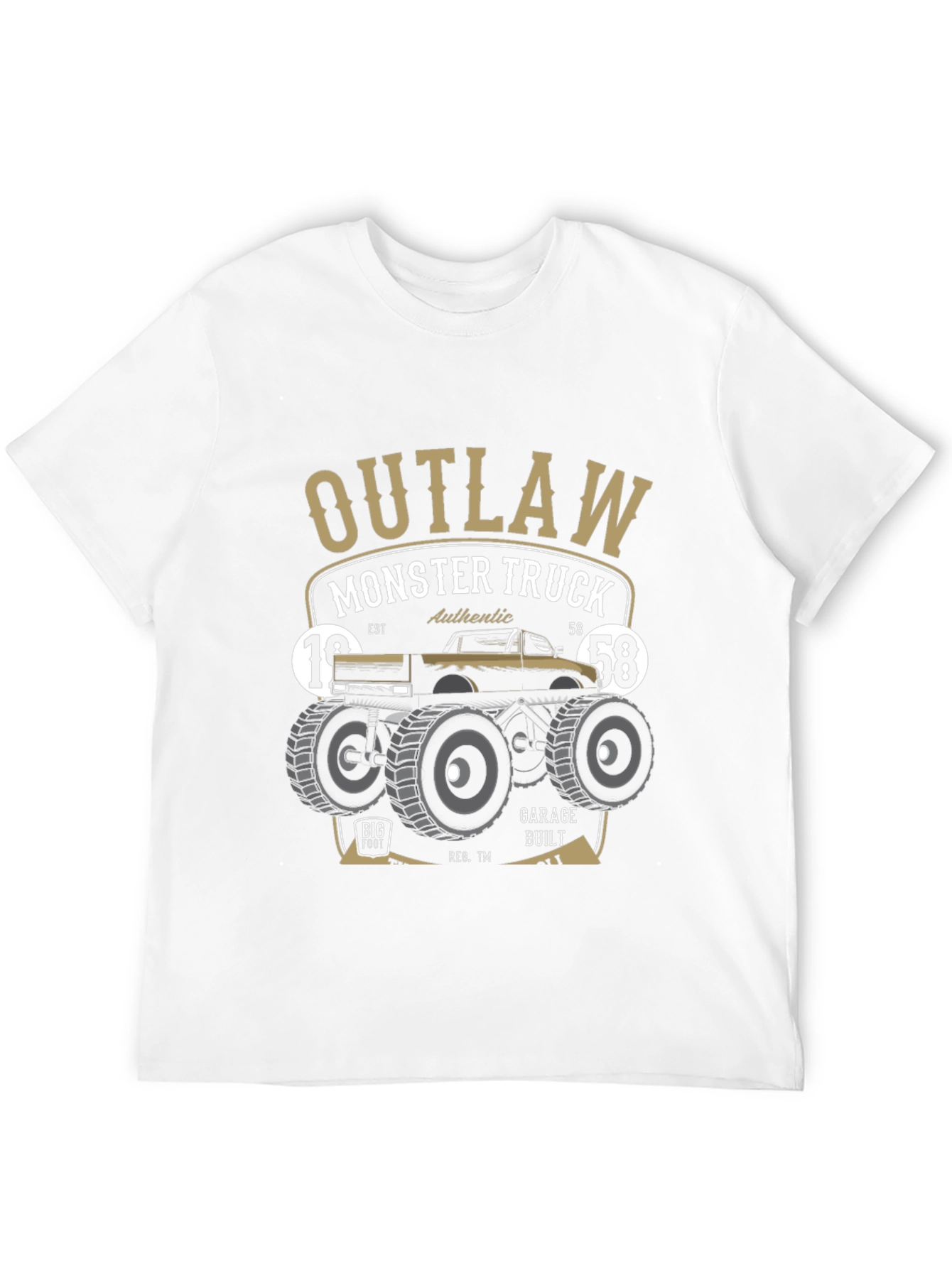 Outlaw Monster Truck Graphic Tee