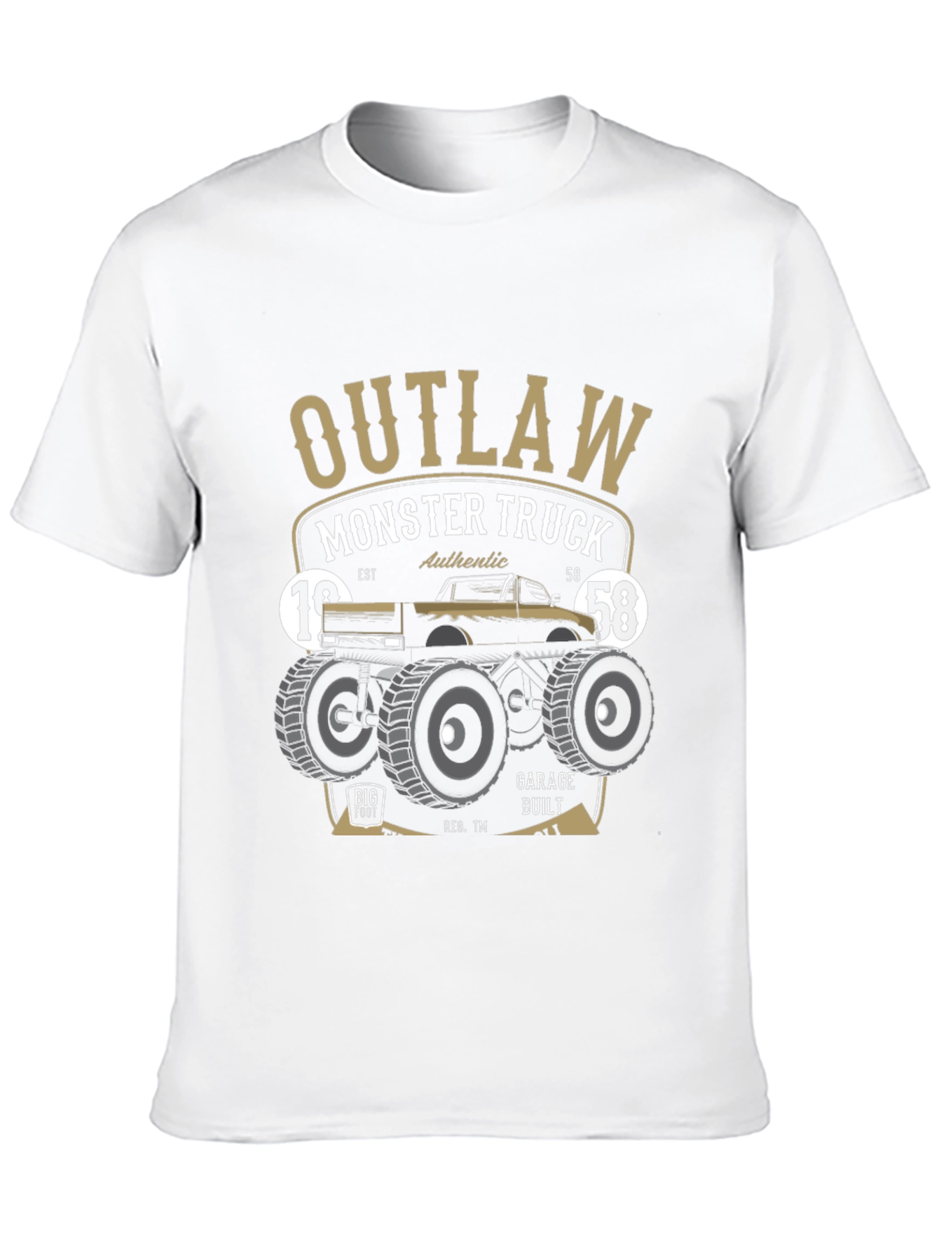 Outlaw Monster Truck Graphic Tee