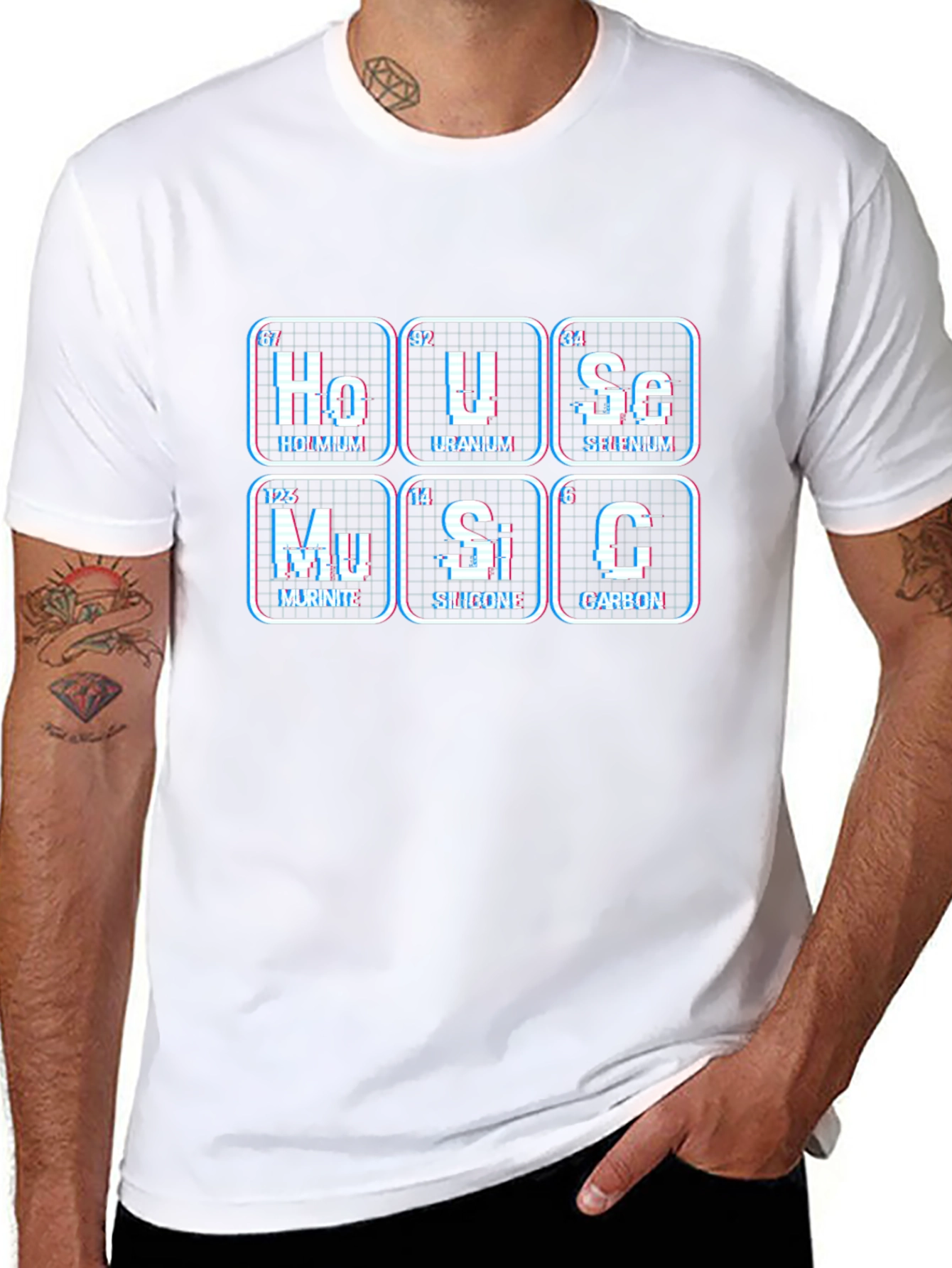 Periodic Table Music Element T-Shirt