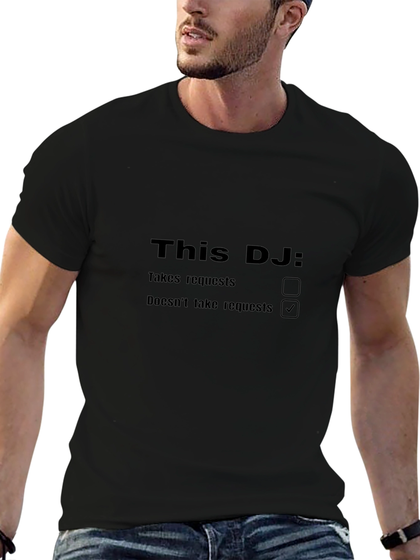 DJ Statement T-Shirt - No Requests