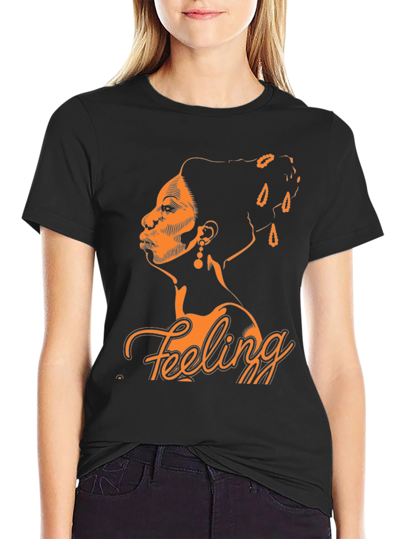 Stylish Feeling Graphic Print Tee