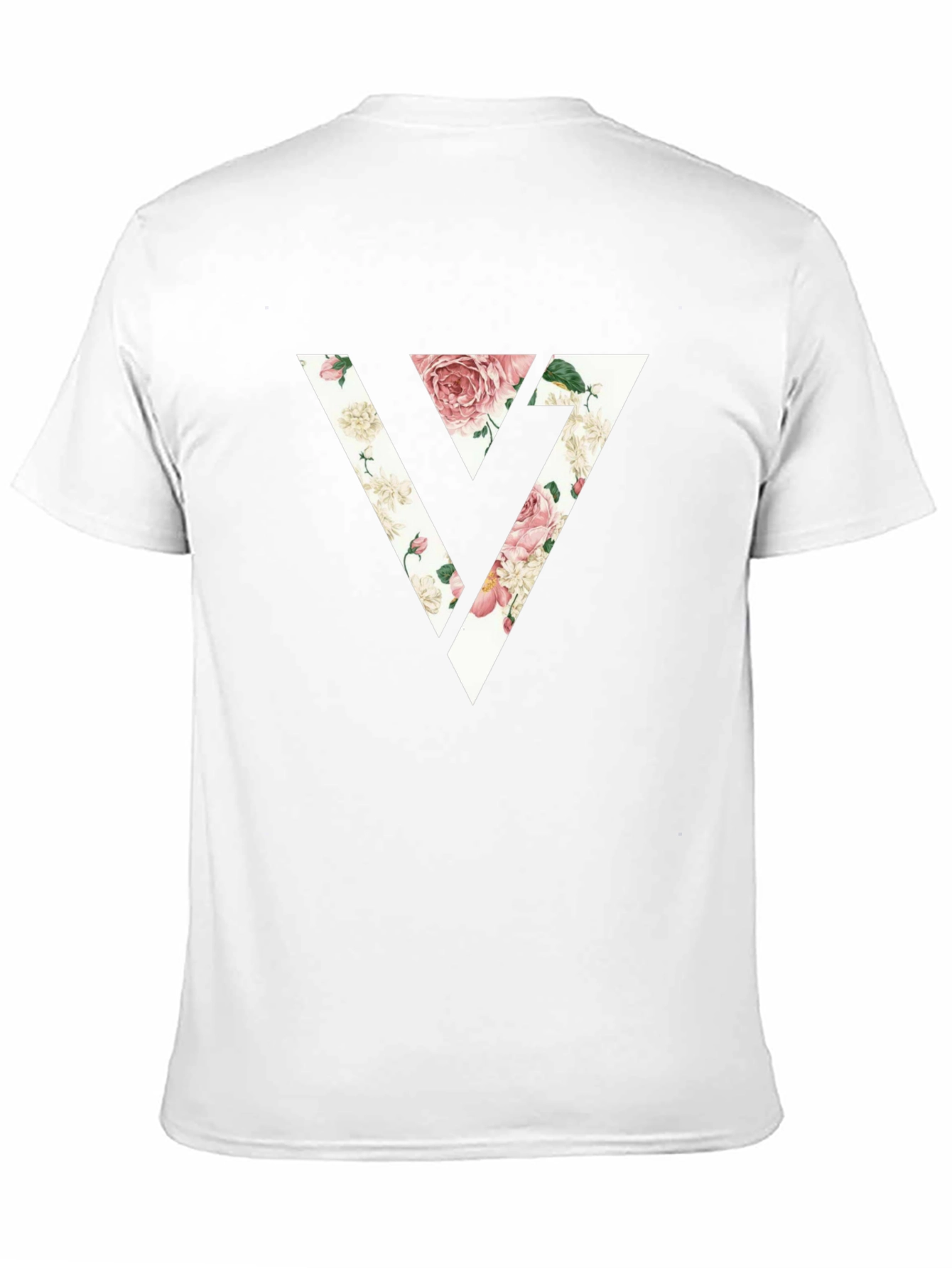 Floral Seventeen T-Shirt - Unique K-Pop Fashion