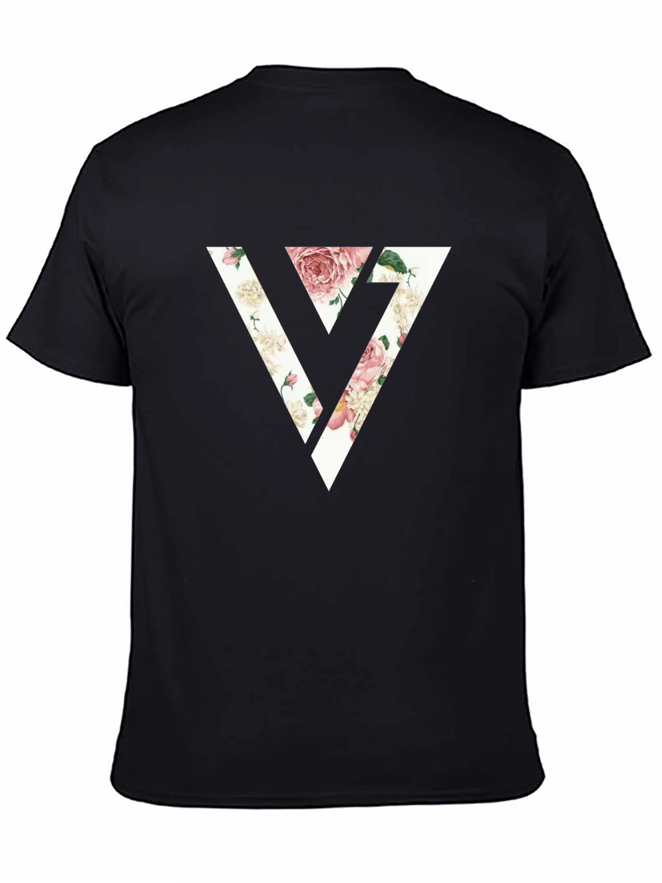 Floral Seventeen T-Shirt - Unique K-Pop Fashion