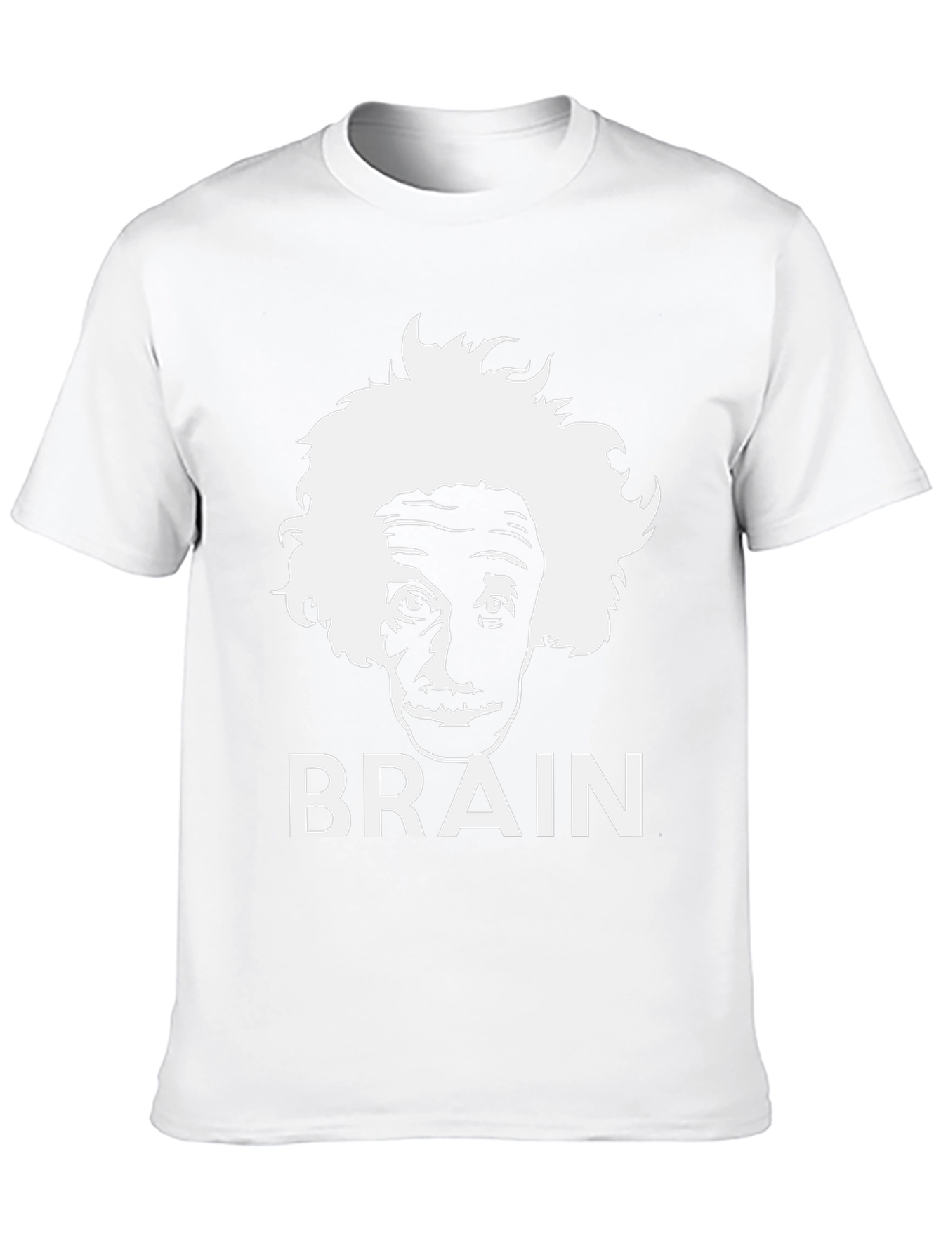Einstein Brain T-Shirt - Smart & Funny Graphic Tee