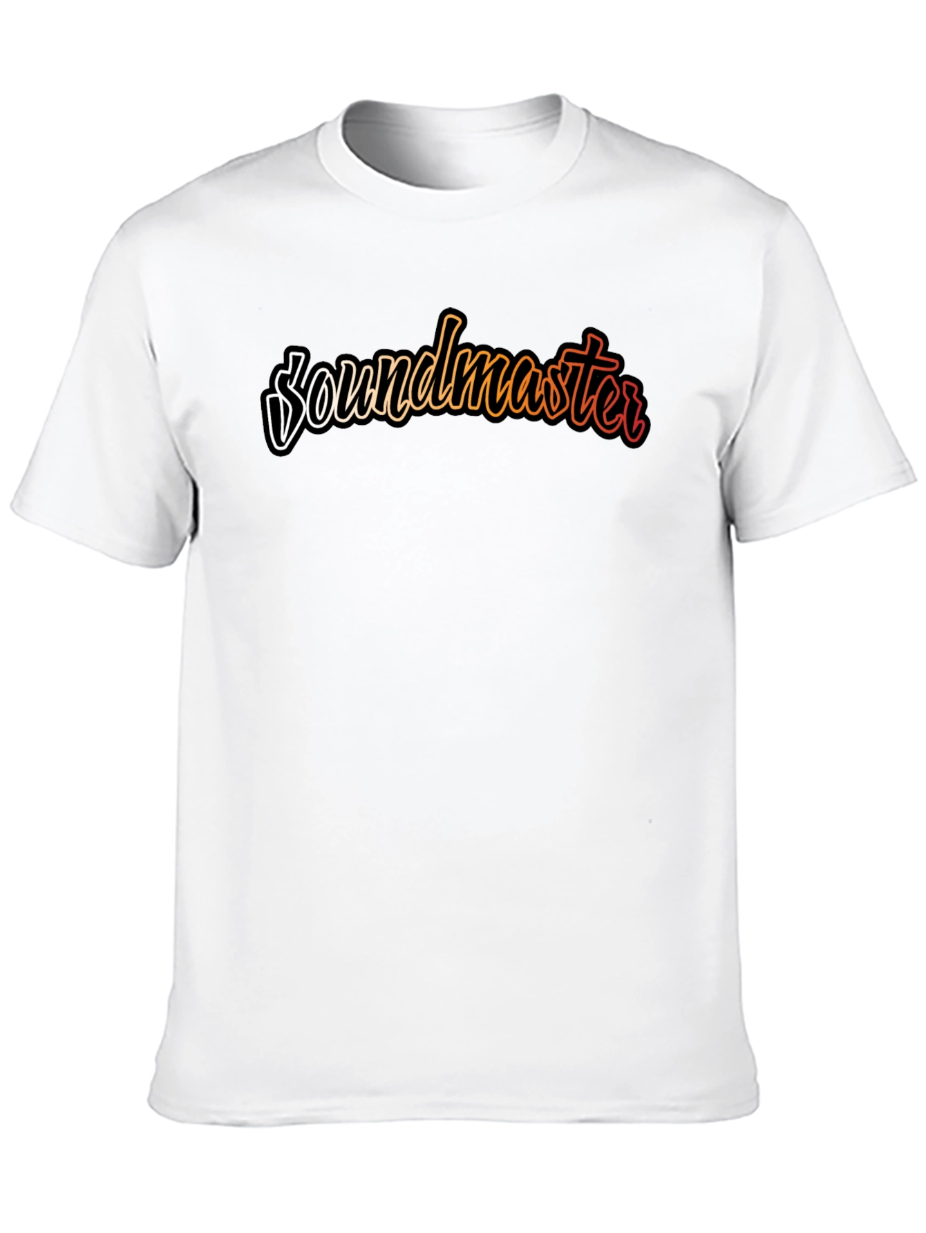 Soundmaster Graphic Tee - Stylish Black T-Shirt