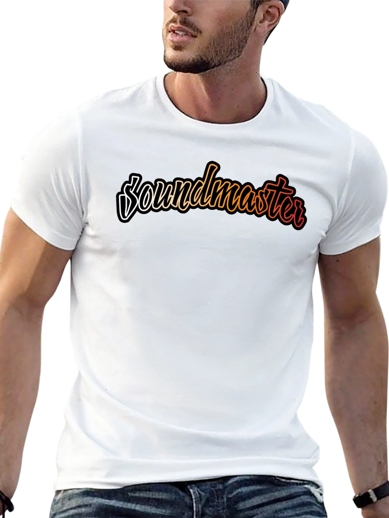 Soundmaster Graphic Tee - Stylish Black T-Shirt
