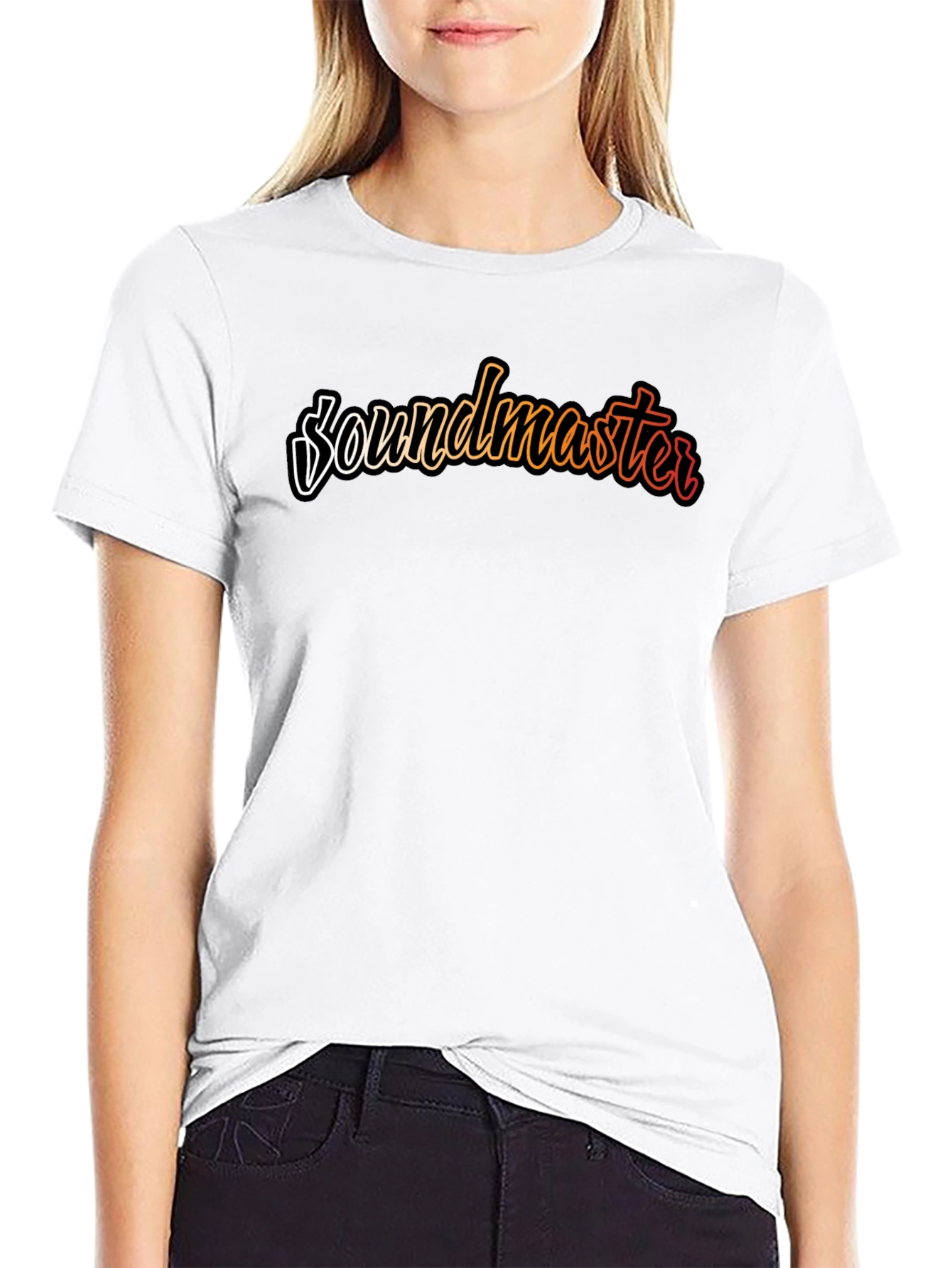 Soundmaster Graphic Tee - Stylish Black T-Shirt