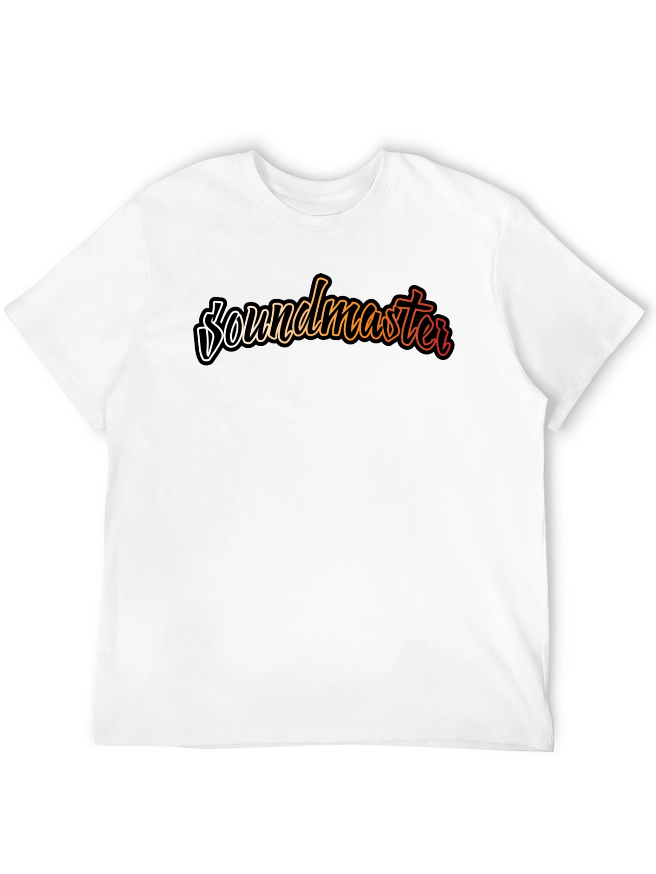 Soundmaster Graphic Tee - Stylish Black T-Shirt