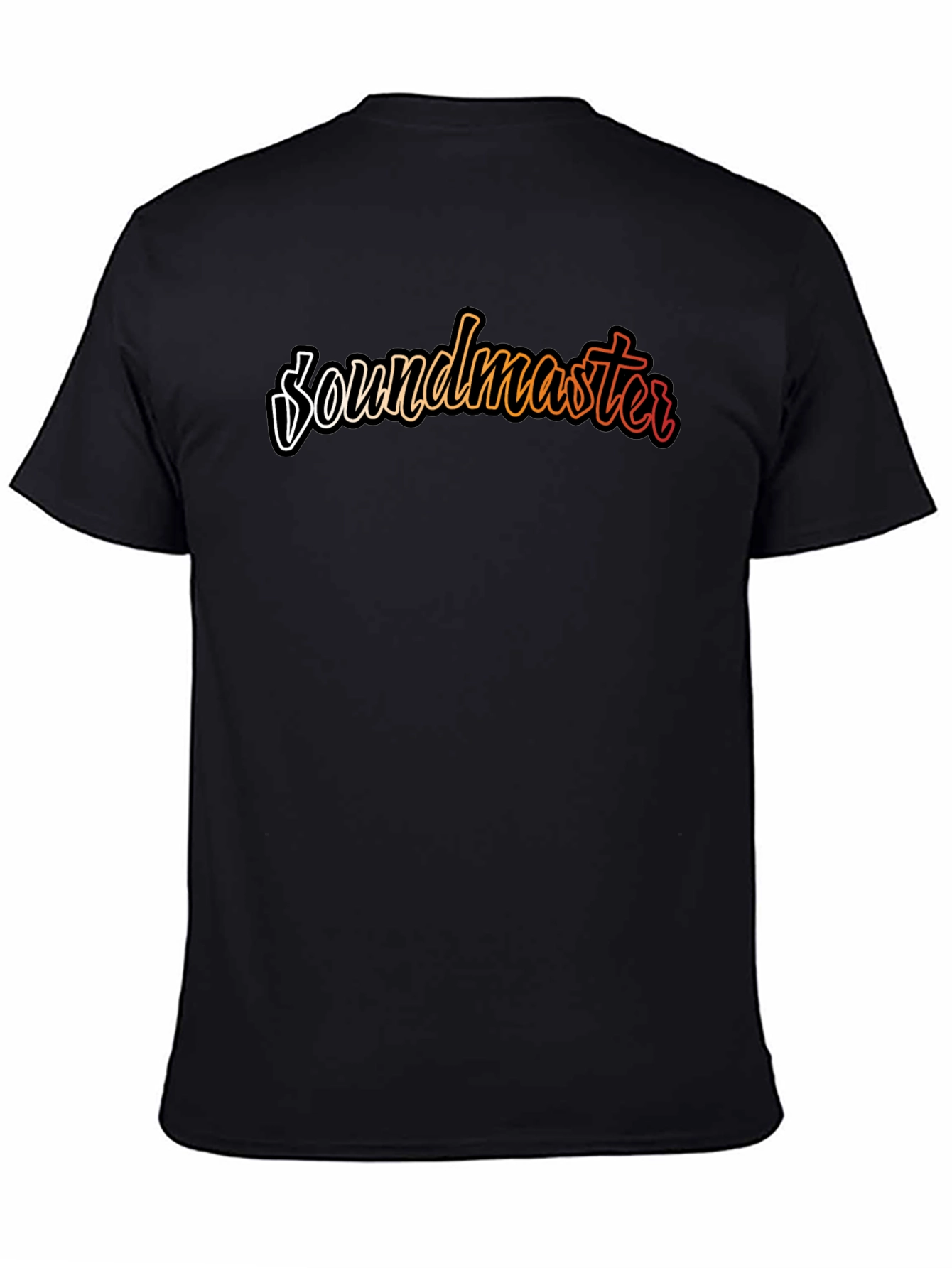 Soundmaster Graphic Tee - Stylish Black T-Shirt
