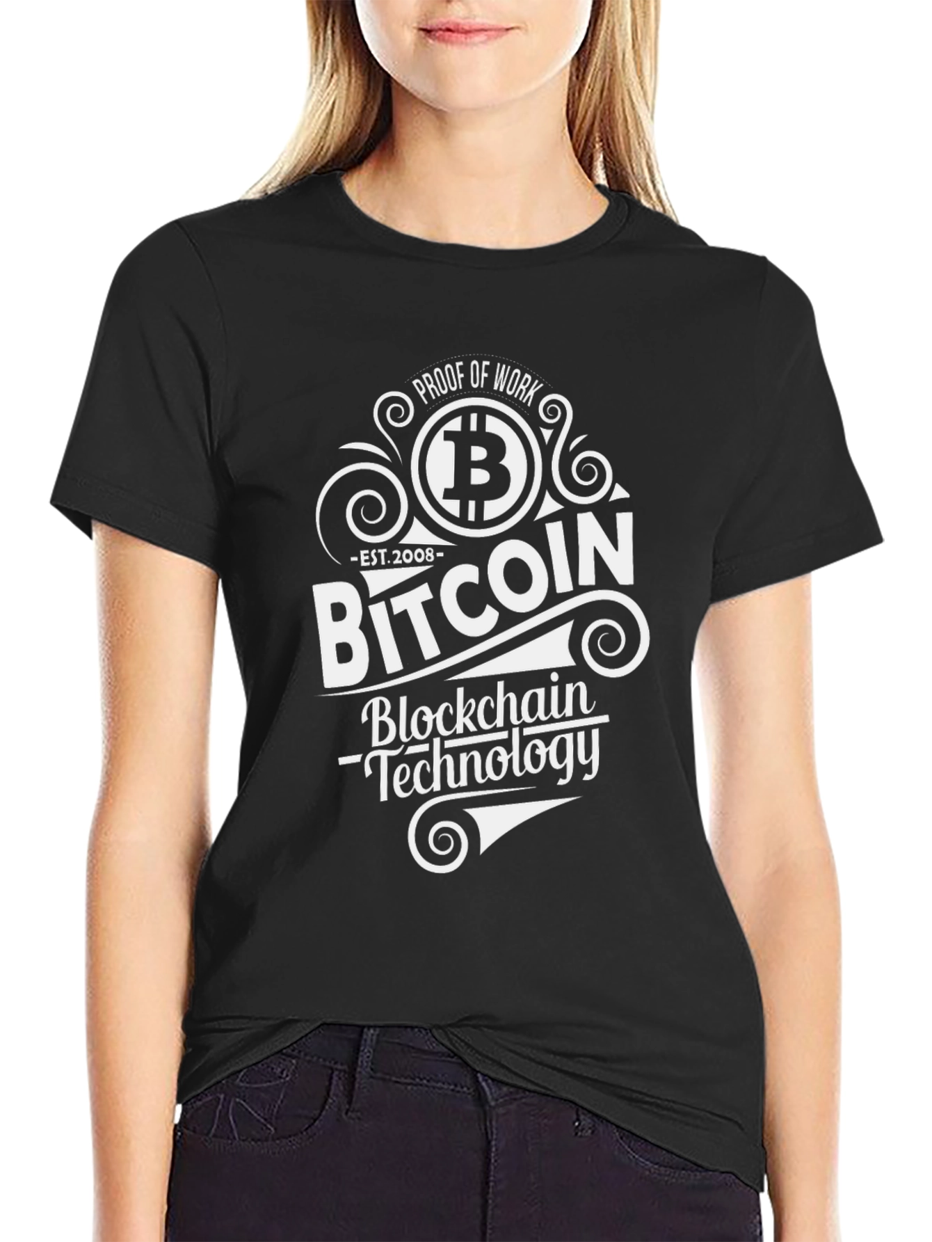 Bitcoin Blockchain Tech T-Shirt