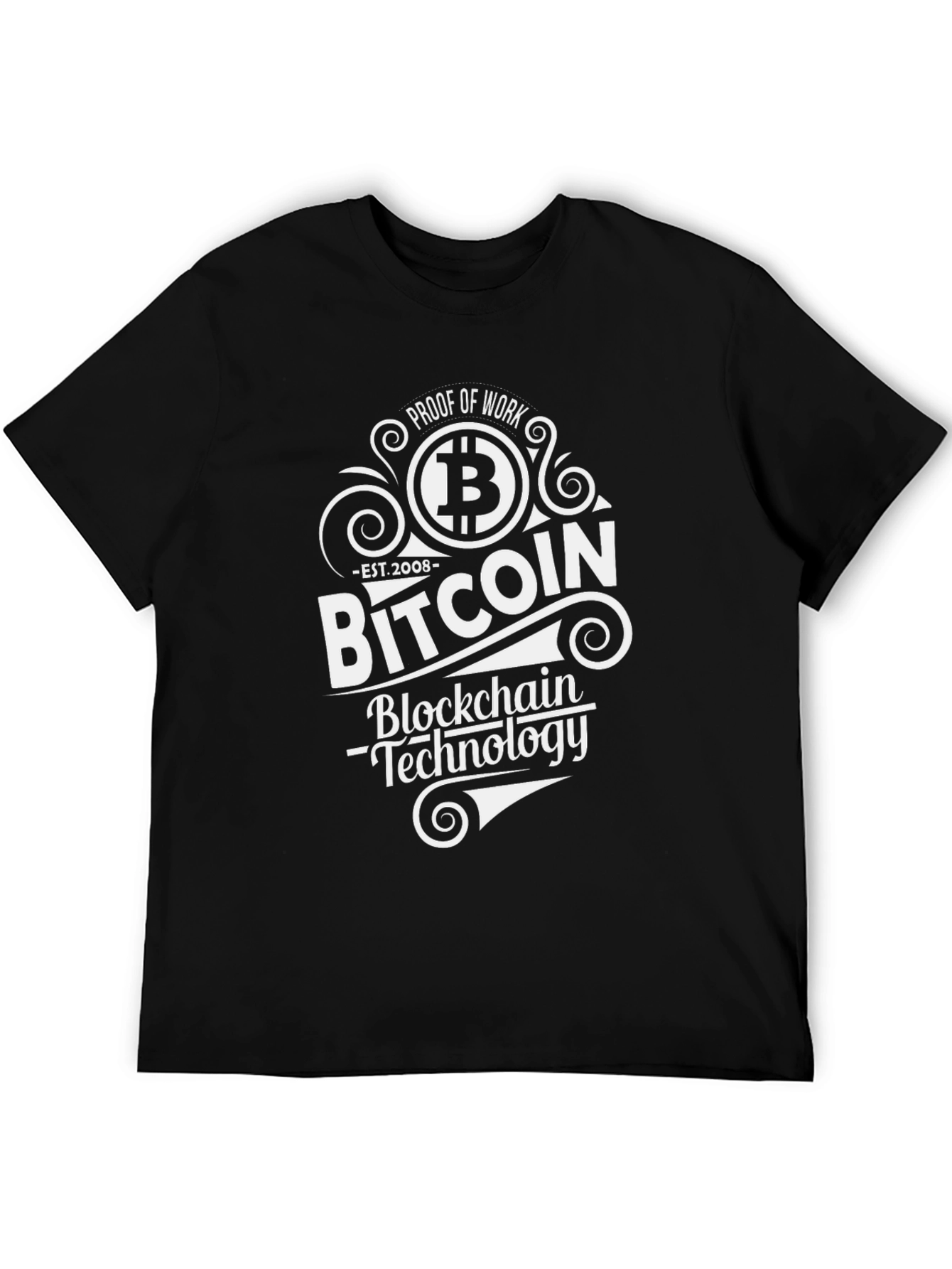 Bitcoin Blockchain Tech T-Shirt