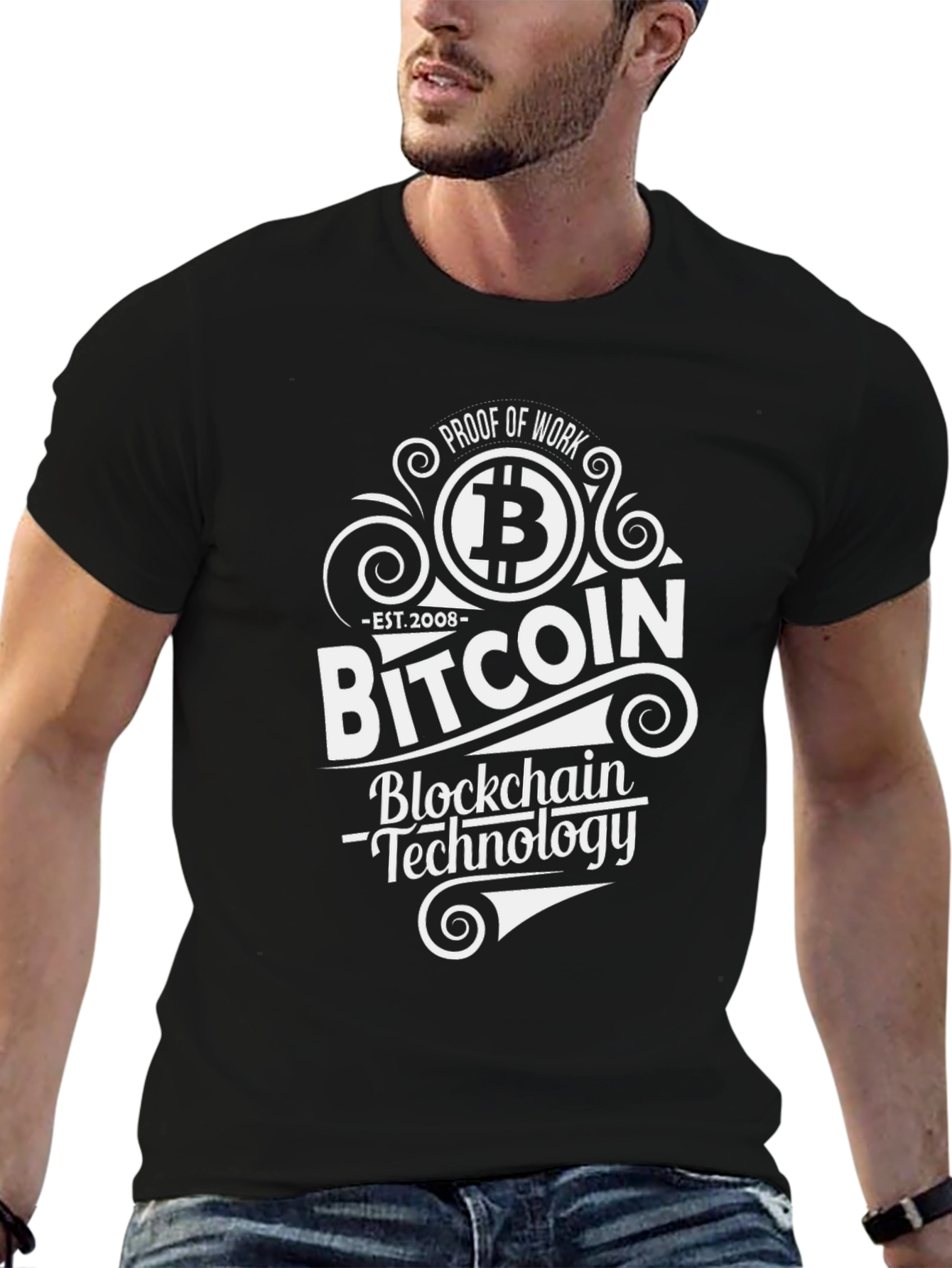 Bitcoin Blockchain Tech T-Shirt