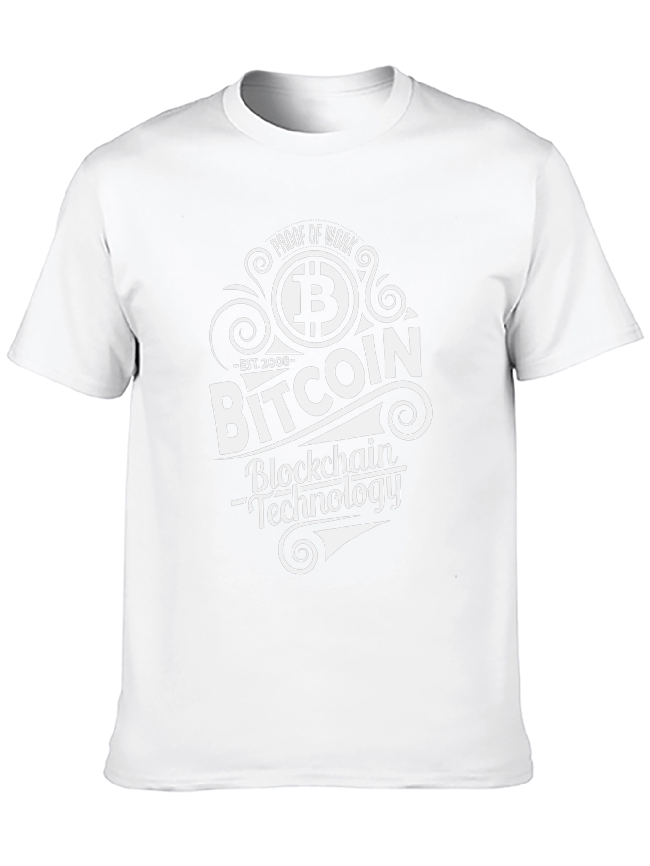 Bitcoin Blockchain Tech T-Shirt