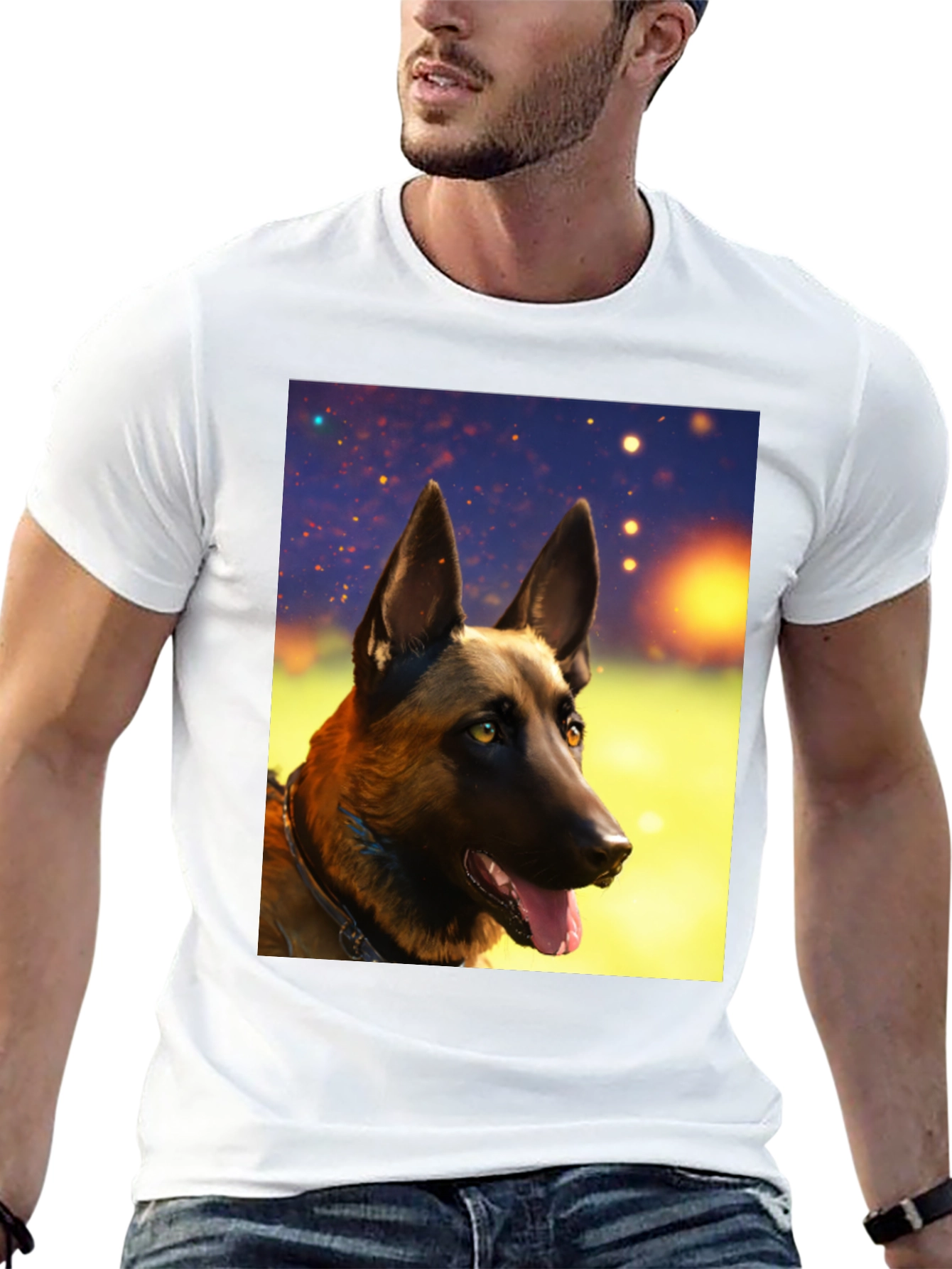 Belgian Malinois Dog T-Shirt | Malinois Lover Tee | Dog Lover Gift Shirt | Free Shipping $50+