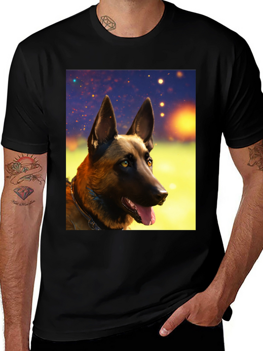 Belgian Malinois Dog T-Shirt | Malinois Lover Tee | Dog Lover Gift Shirt | Free Shipping $50+