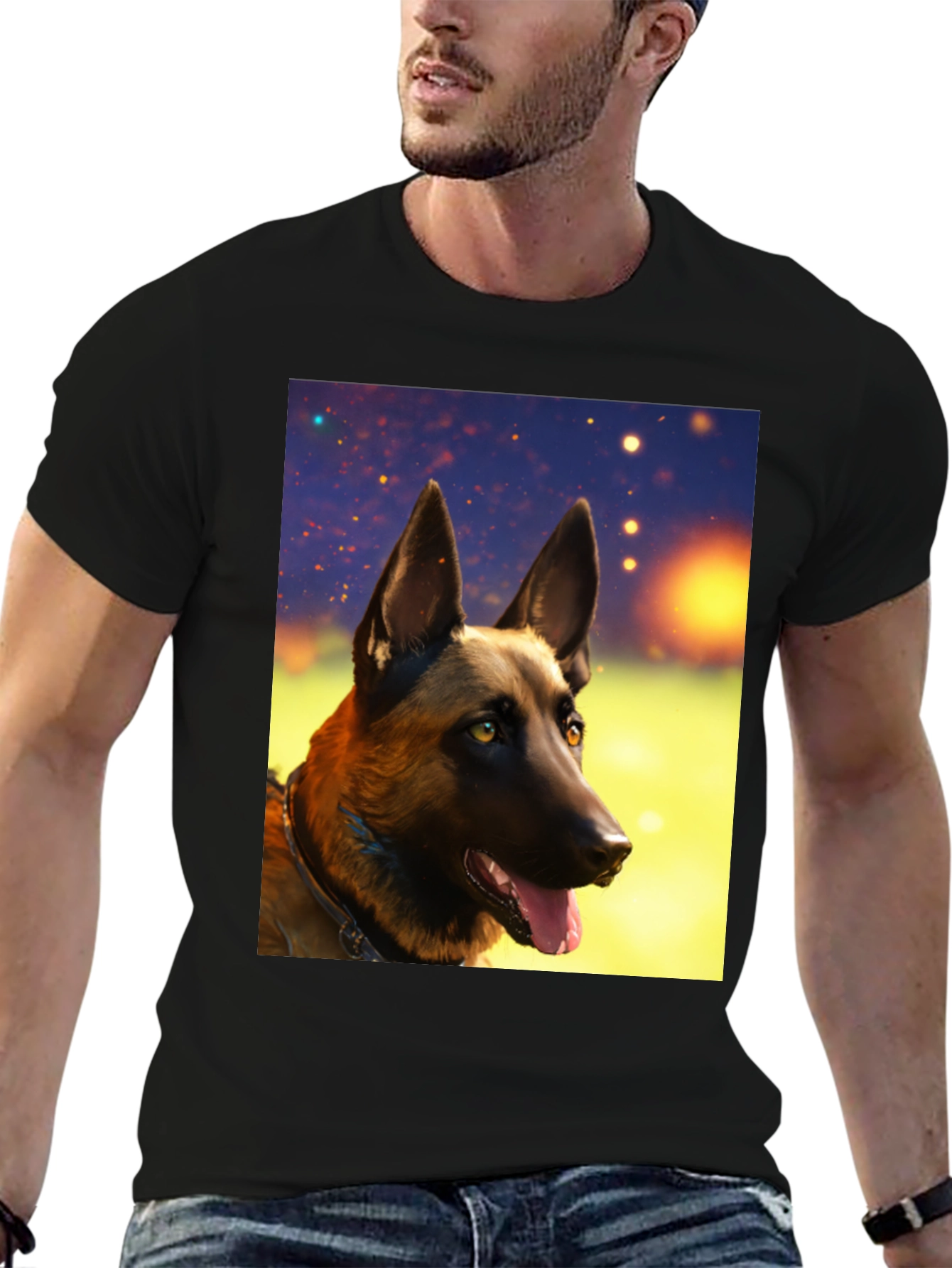 Belgian Malinois Dog T-Shirt | Malinois Lover Tee | Dog Lover Gift Shirt | Free Shipping $50+