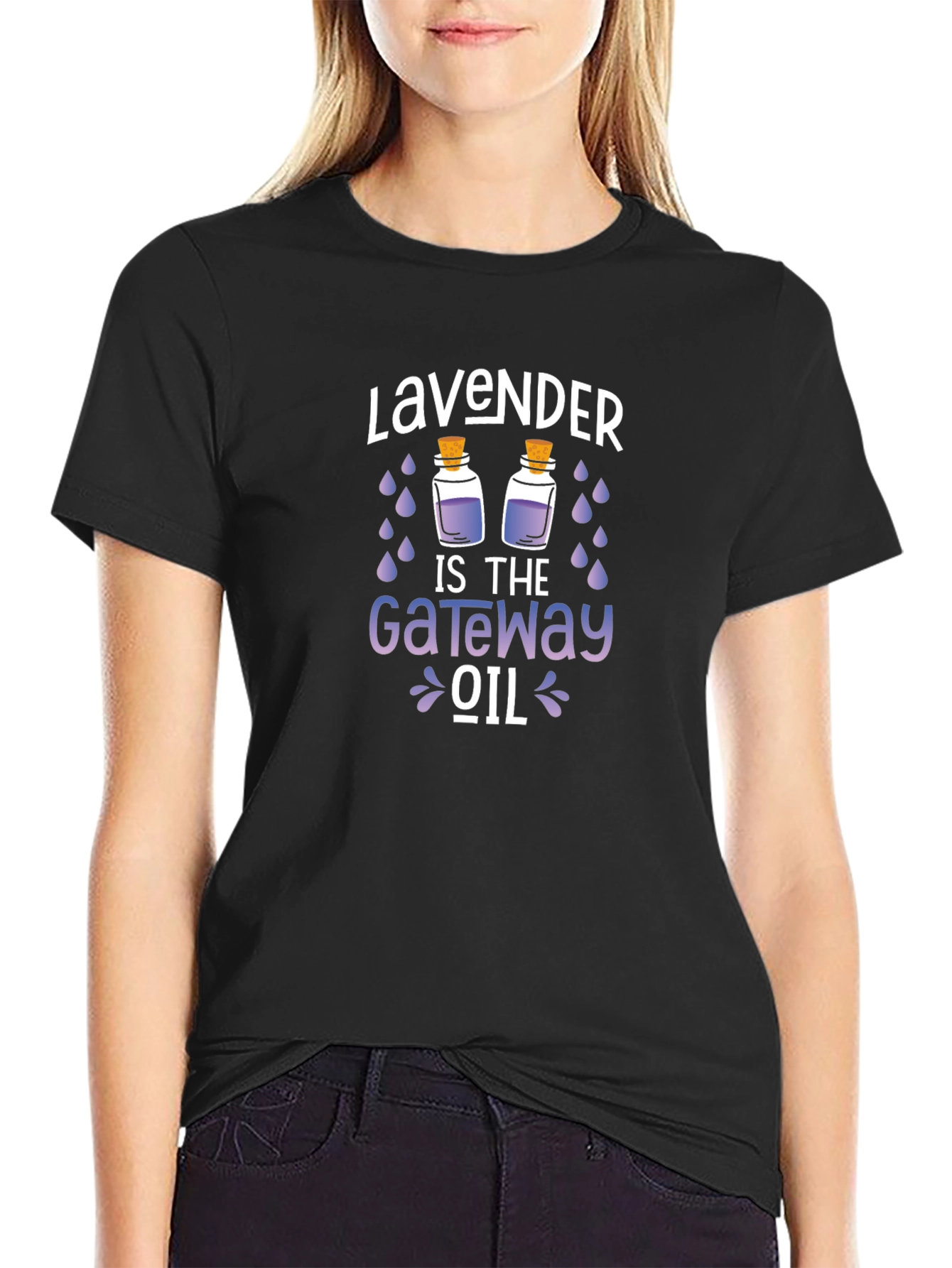 Lavender Gateway Essential Oil T-Shirt