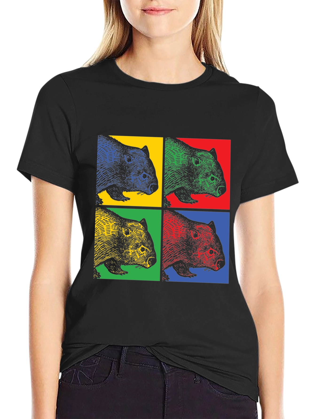 Wombat Pop Art T-Shirt