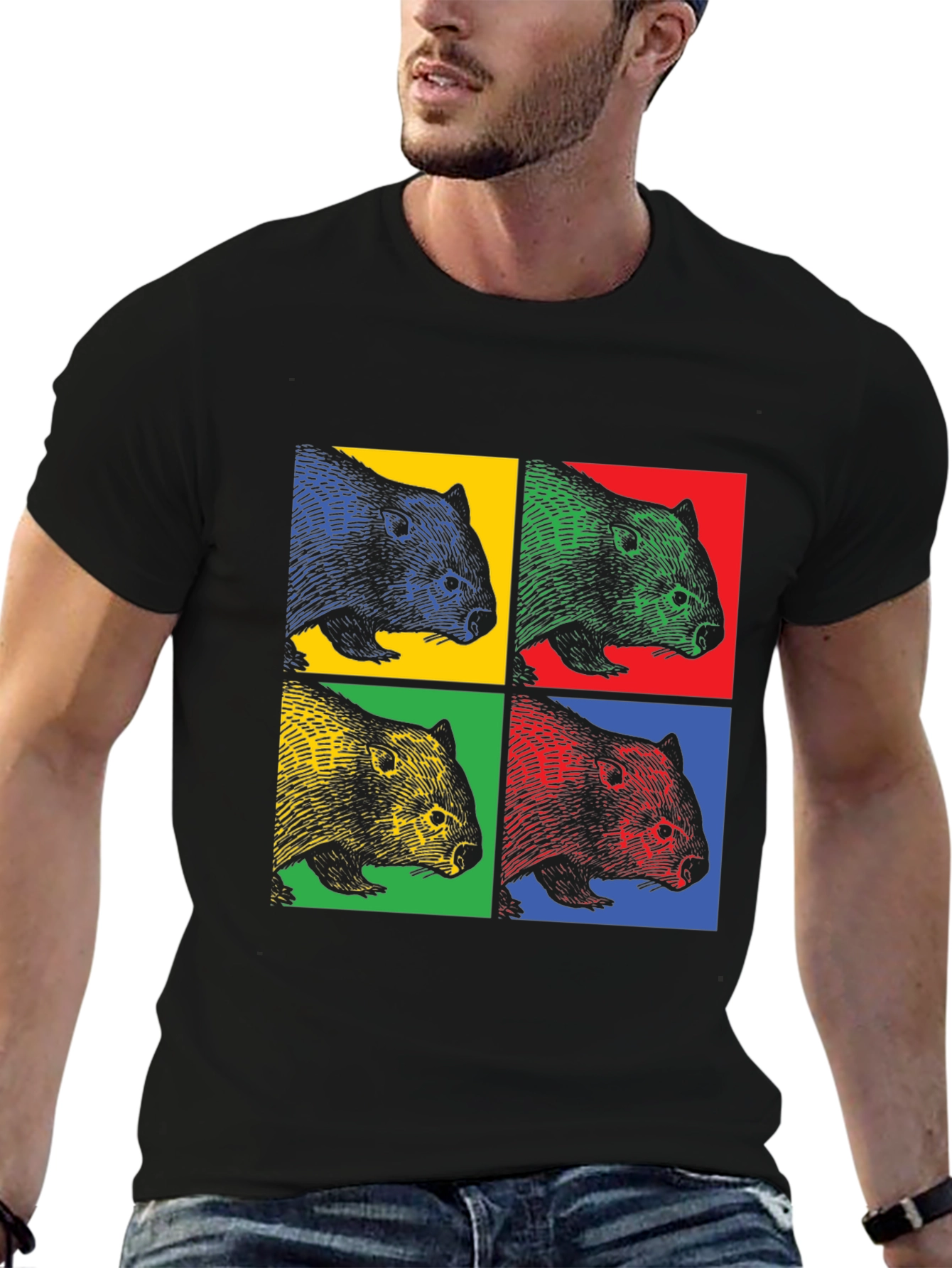 Wombat Pop Art T-Shirt